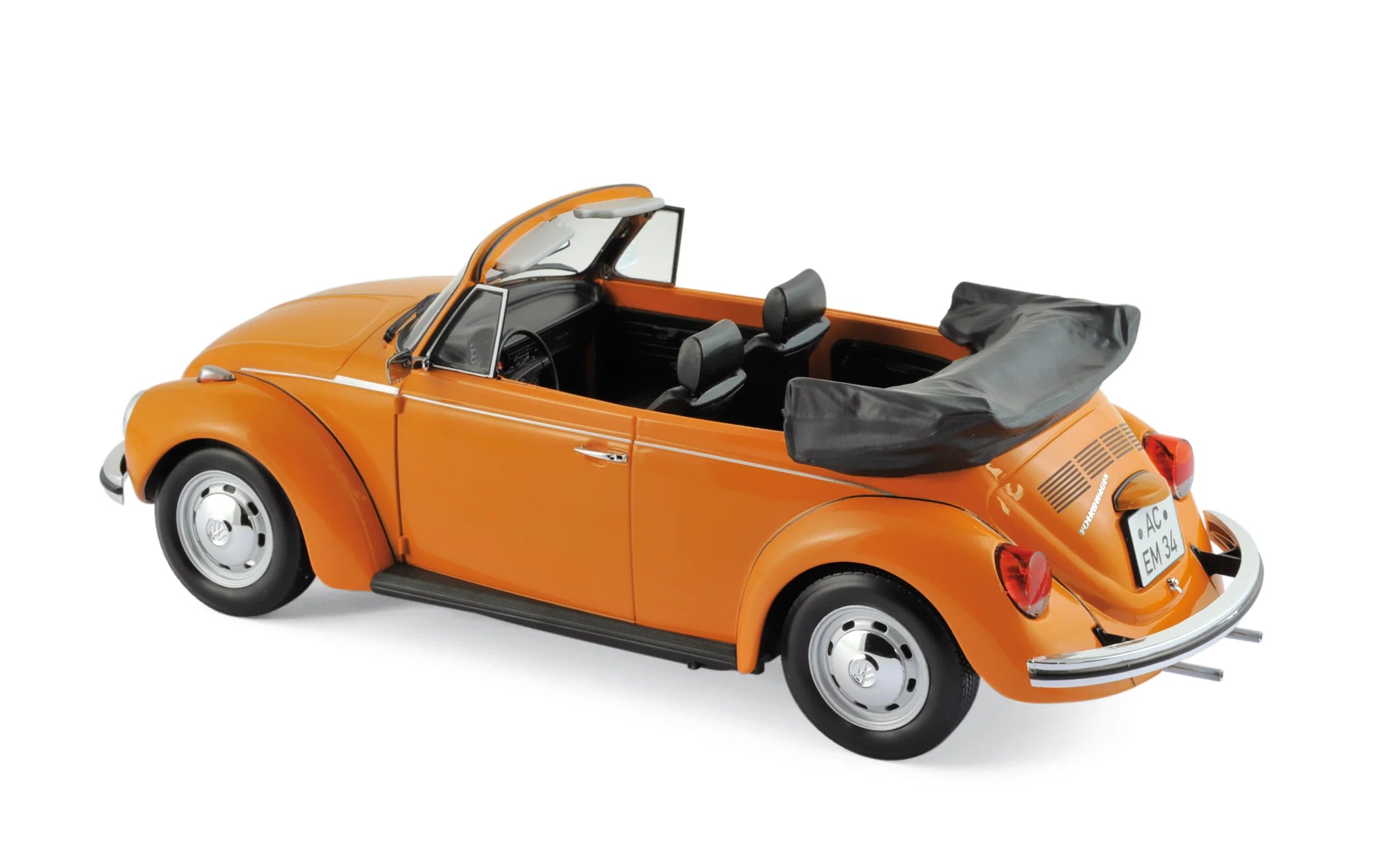 VW 1303 Cabriolet 1973 Orange 1:18