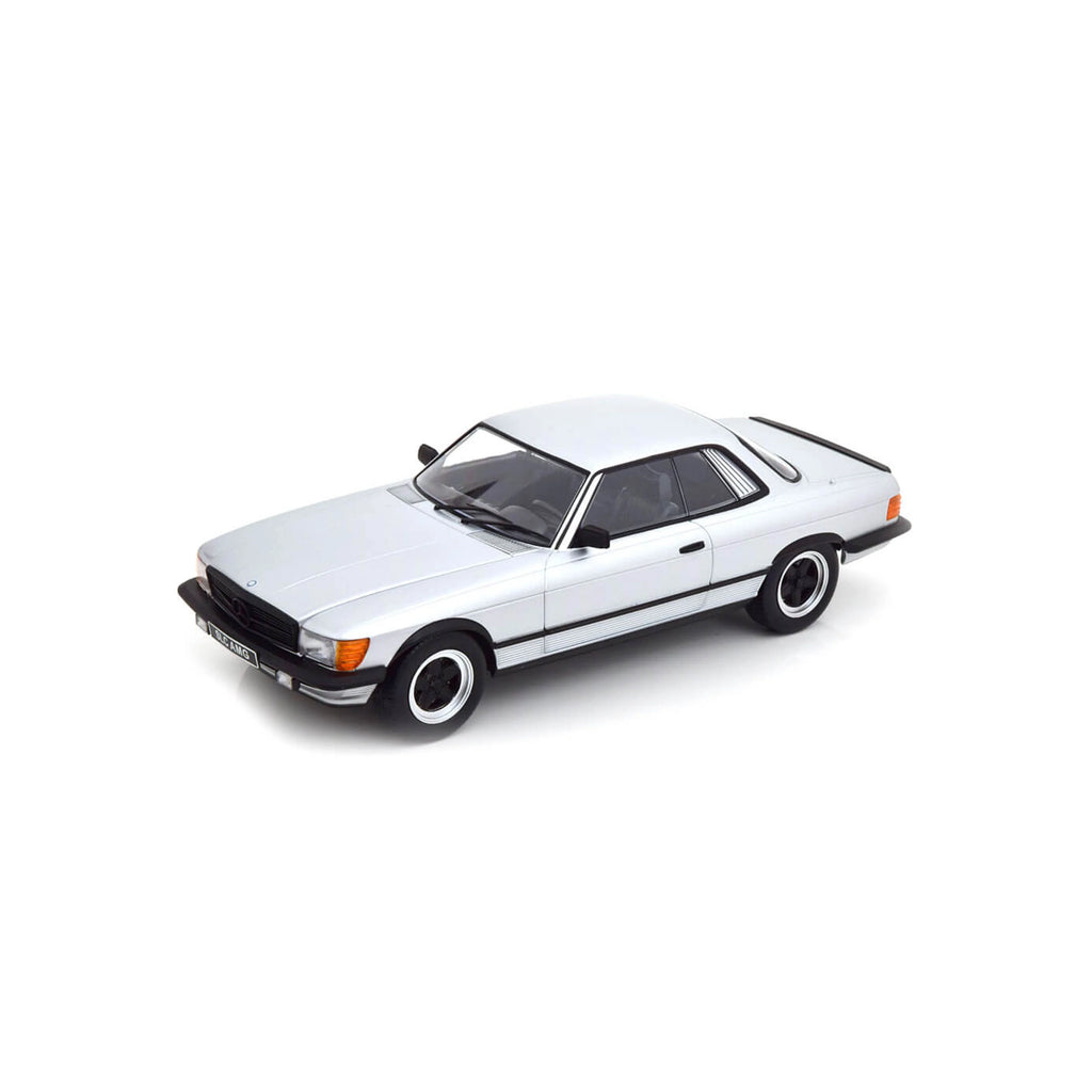 Mercedes 500 SLC 6.0 AMG C107 1985 Argent/noir mat 1:18