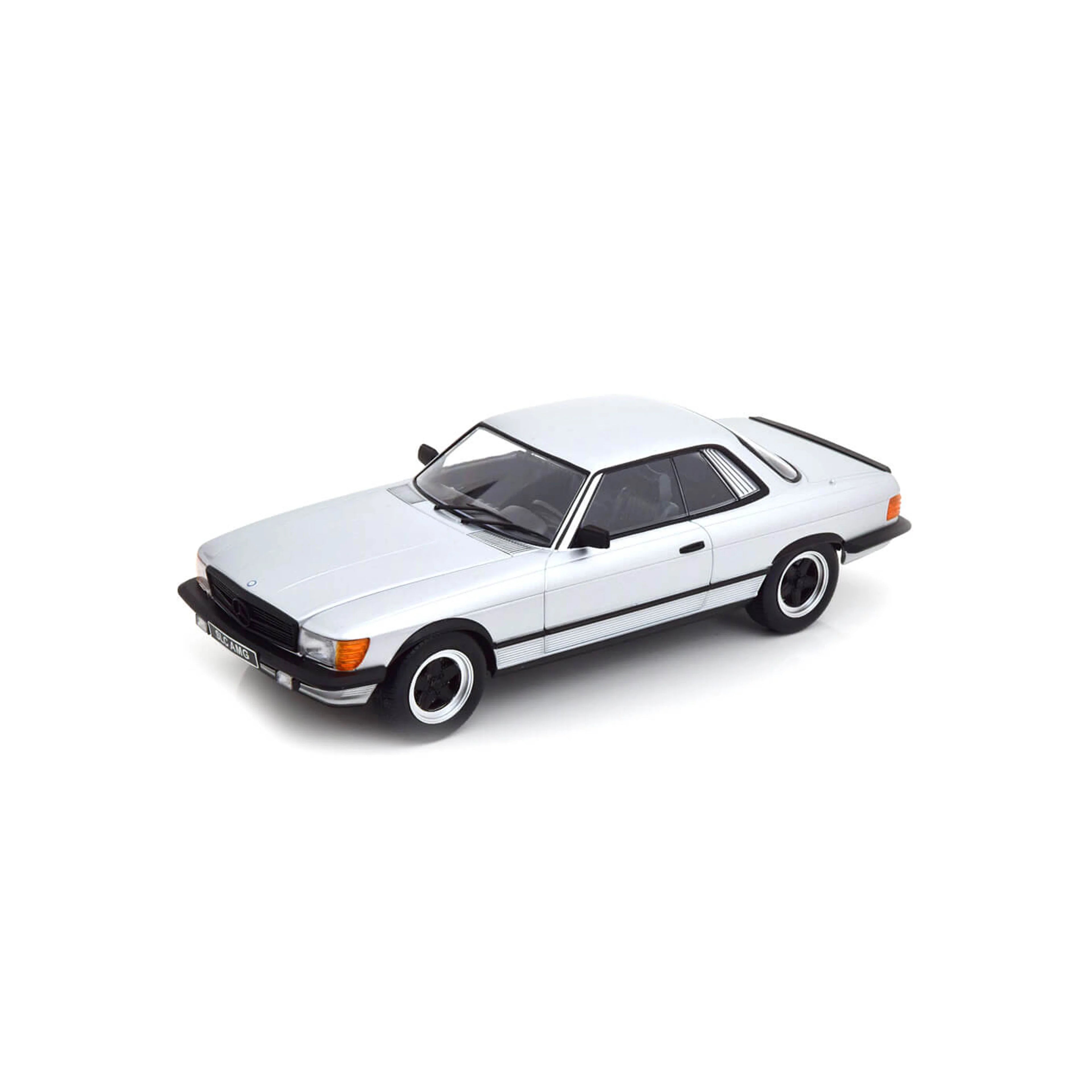 Mercedes 500 SLC 6.0 AMG C107 1985 Silver/matte Black 1:18