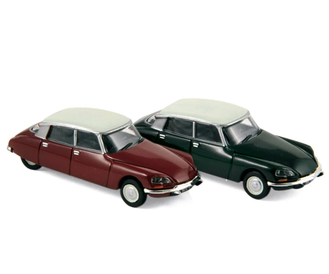 Citroën DSuper 1972 Charmille Green/Massena Red 1:87
