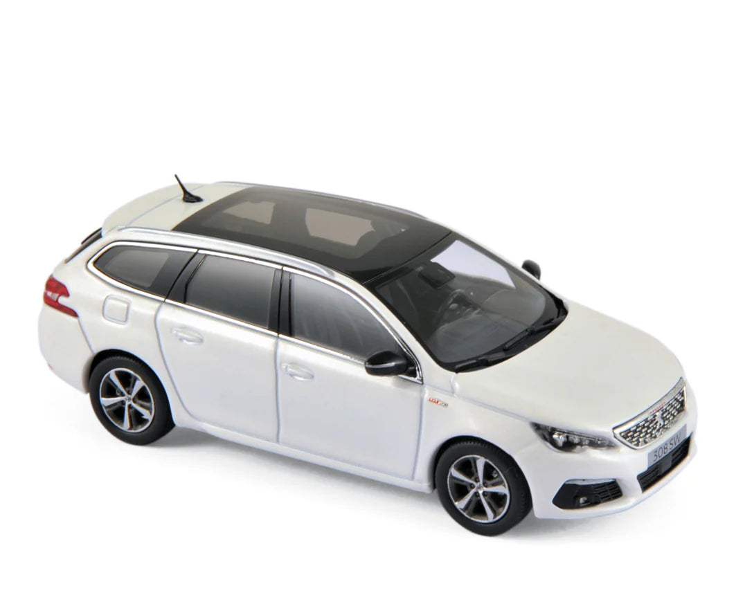 Peugeot 308 SW GT Line 2017 Pearl White 1:43