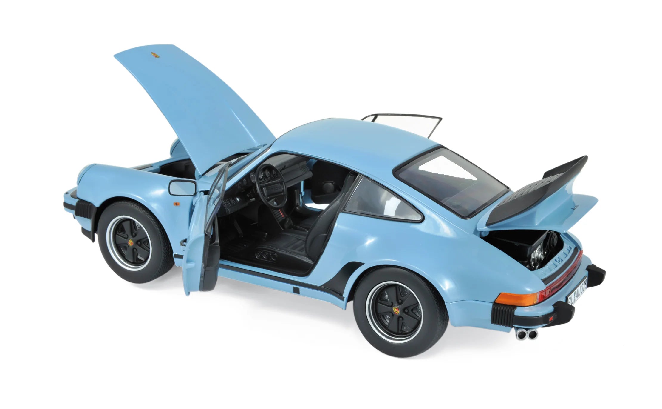 Porsche 911 Turbo 1978 Bleu clair 1:18 - 100 pièces