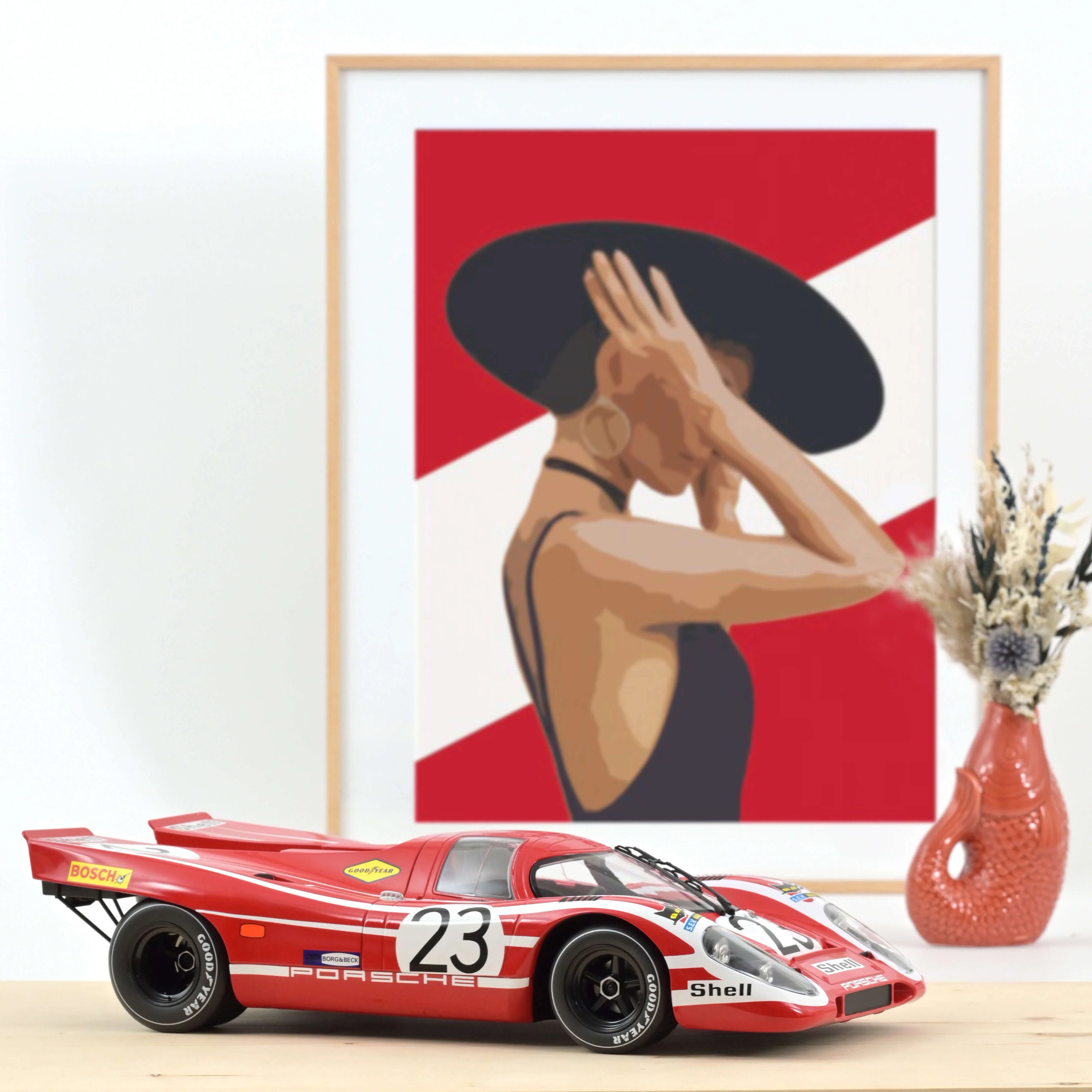Porsche 917K 24H France 1970 Attwood/Herrmann Vainqueur 1:12