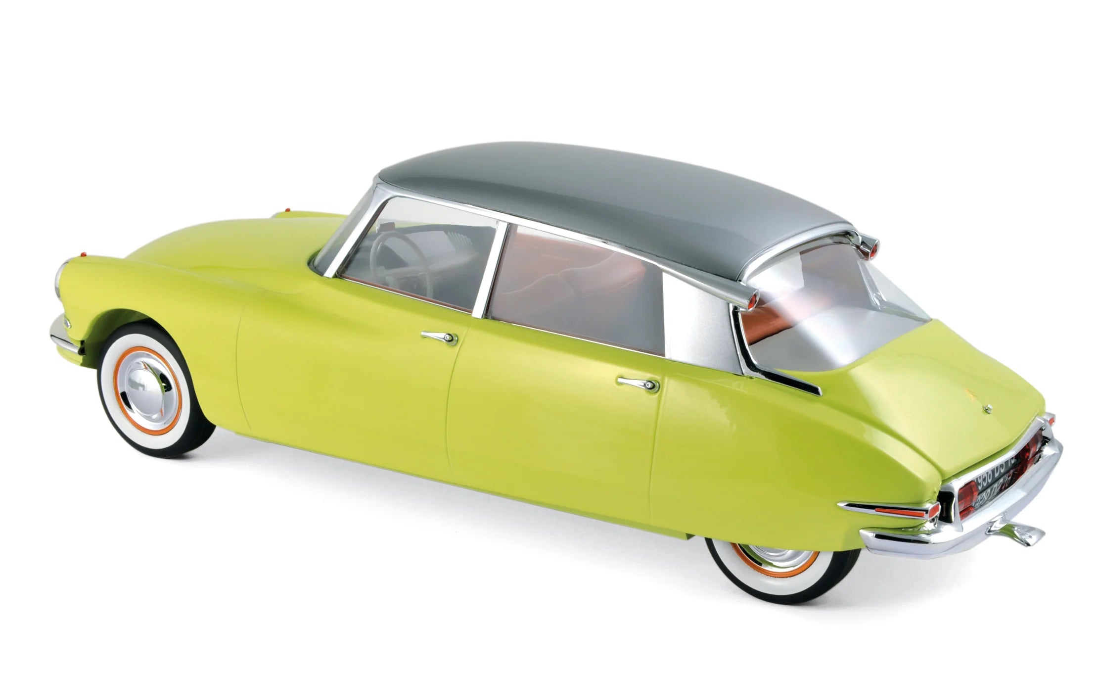 Citroën DS 19 1958 Jonquille Yellow&Triennale metallic Grey 1:12