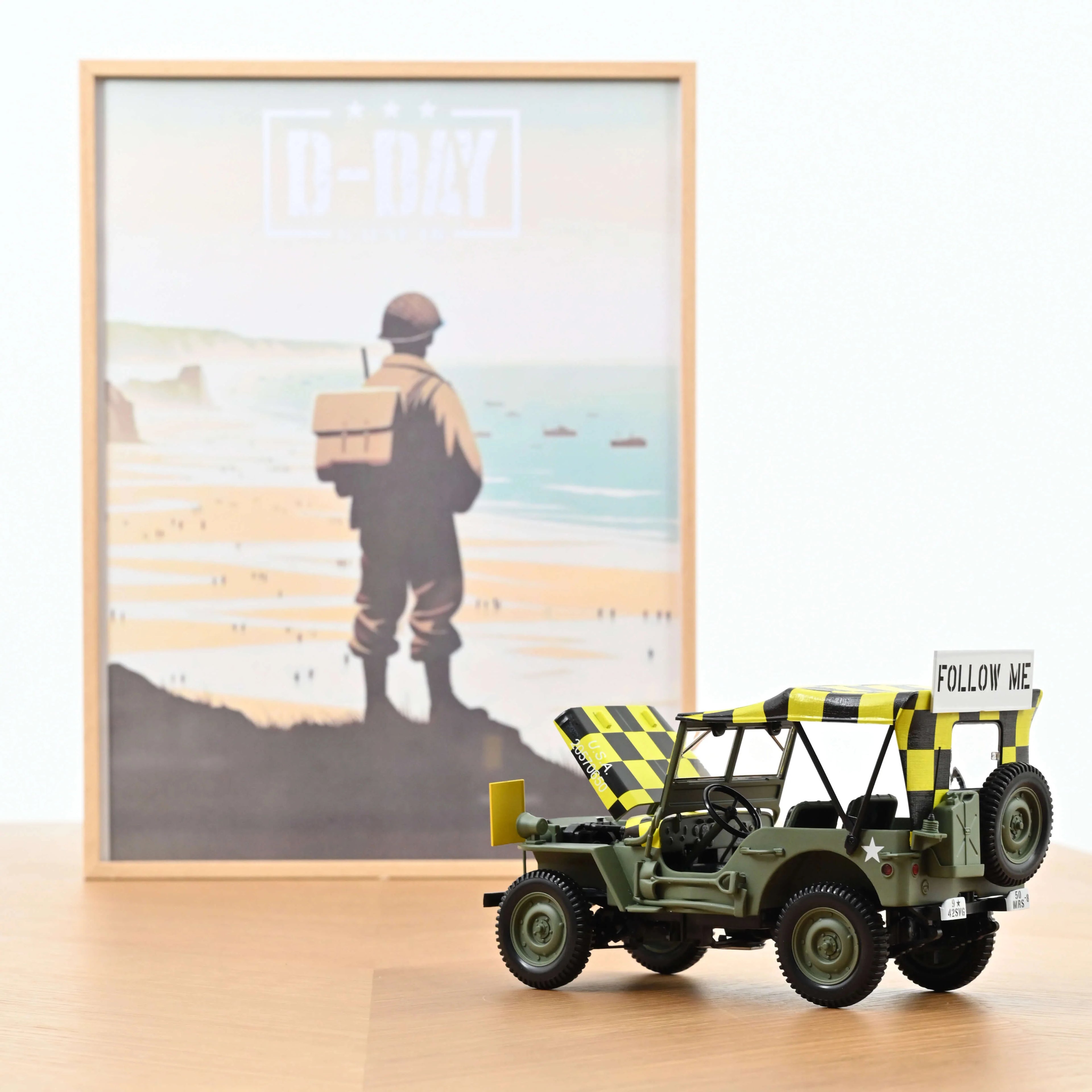 Jeep Army 1944 Follow Me 1:18 - 200pcs