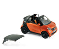 Smart Fortwo Cabrio 2015 Orange/Schwarz 1:43