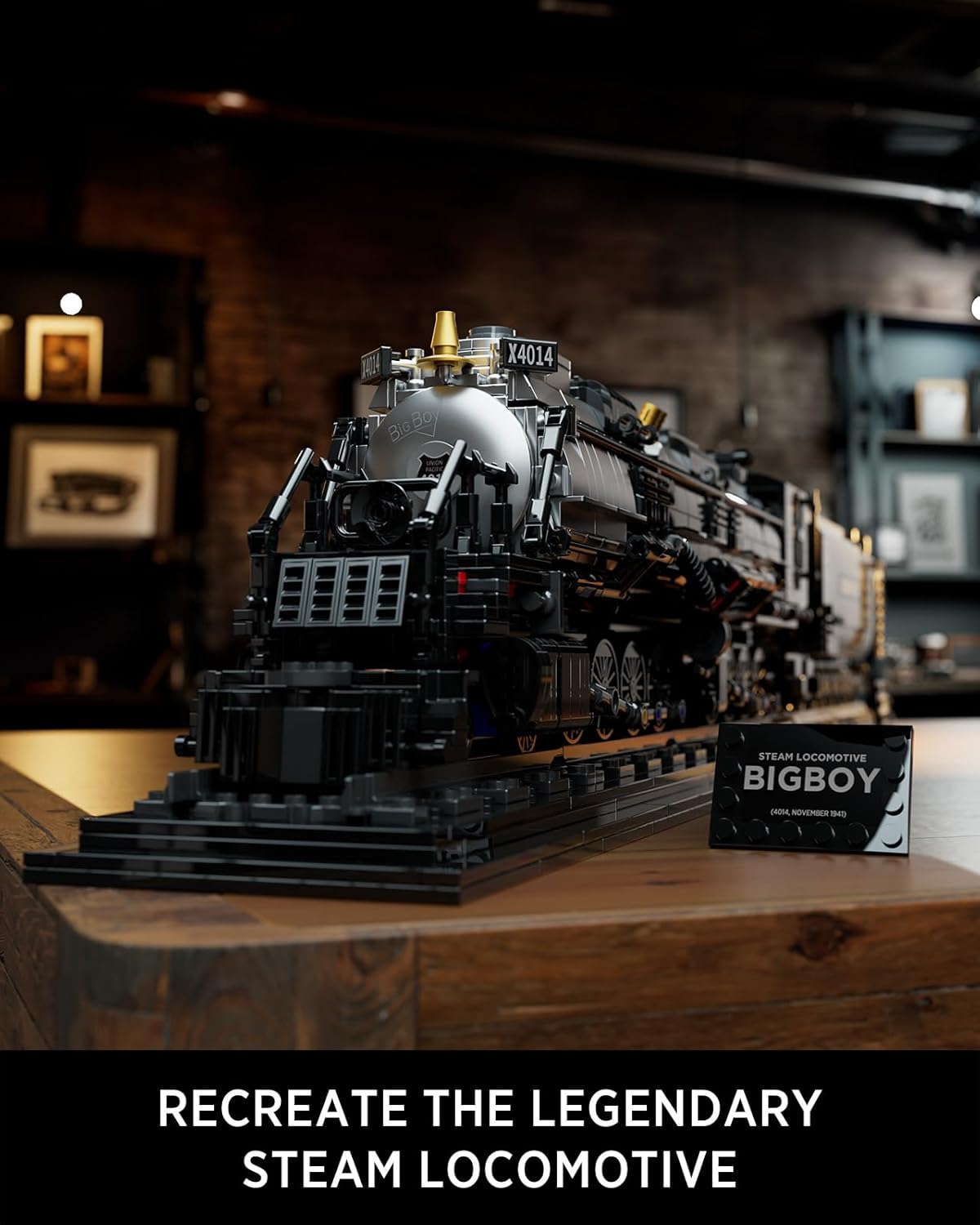 Nifeliz Big Boy Locomotive (1818 PCS, NF10263)