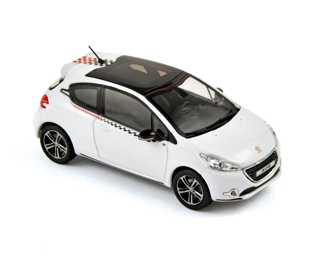 Peugeot 208 'Ligne S' 2012 Banquise White 1:43