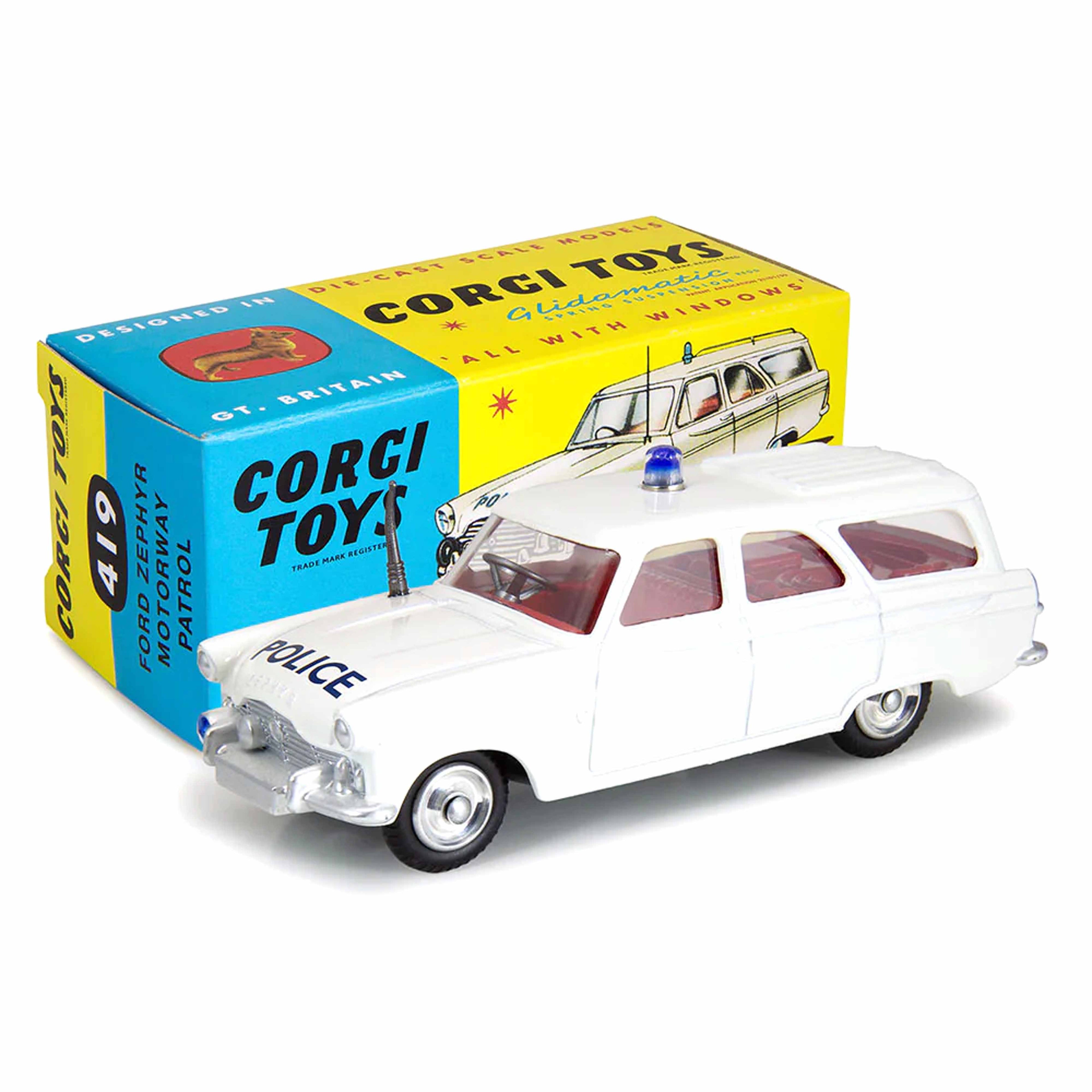 Ford Zephyr Polizeiauto Autobahnpatrouille 1:48 – Nr. 419