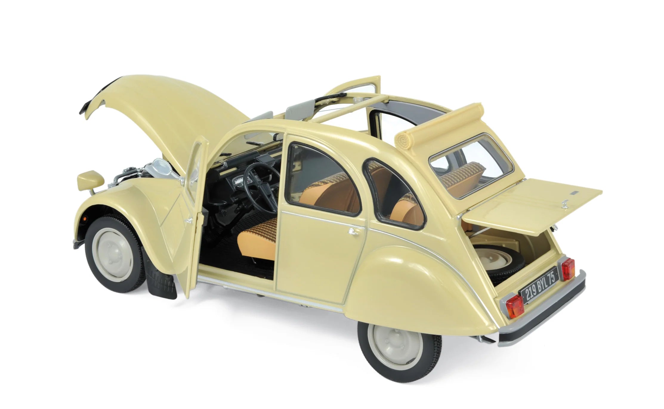 Citroën 2CV 1978 Gazelle Beige 1:18 - 150pcs