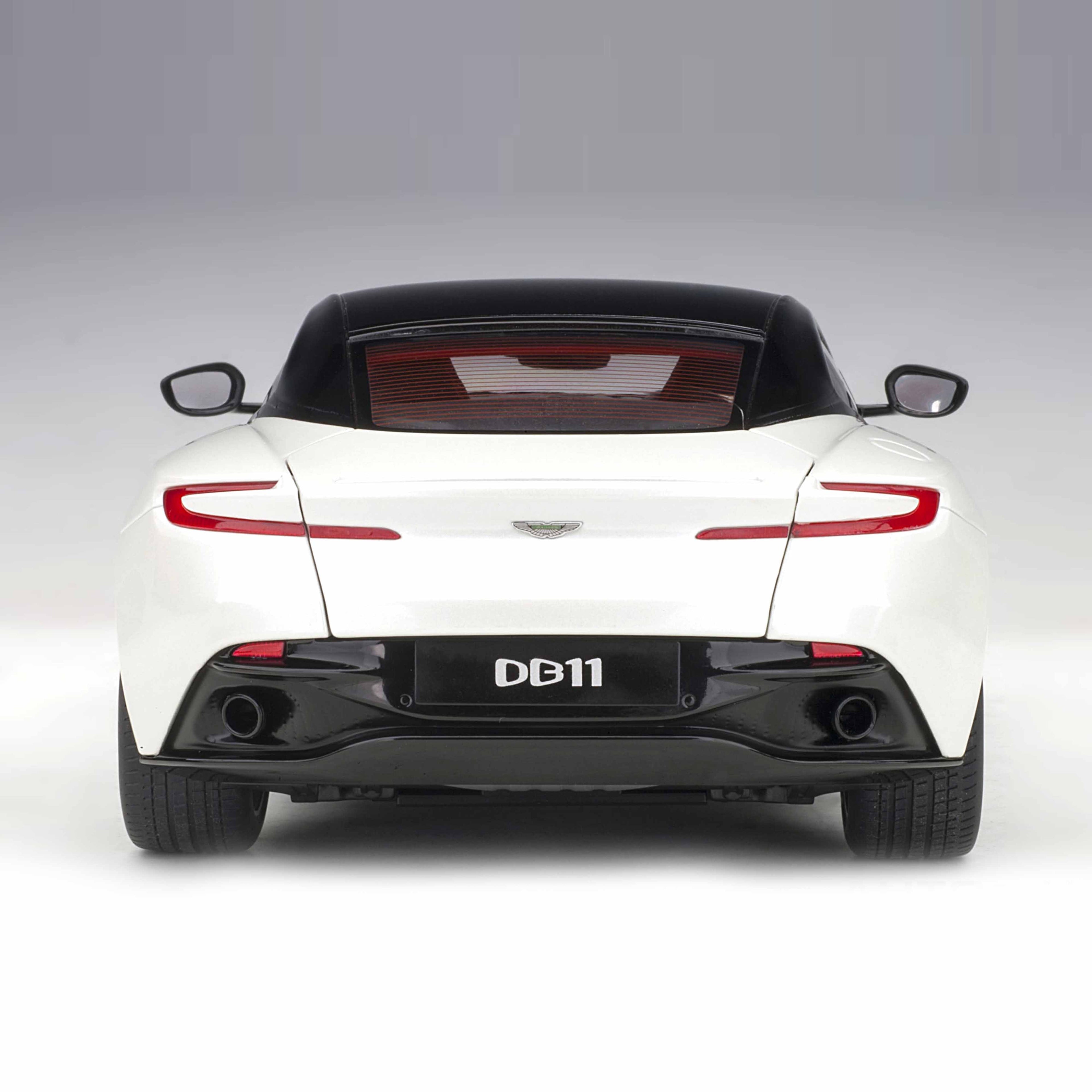 Aston Martin DB11 Morning Frost White 1:18