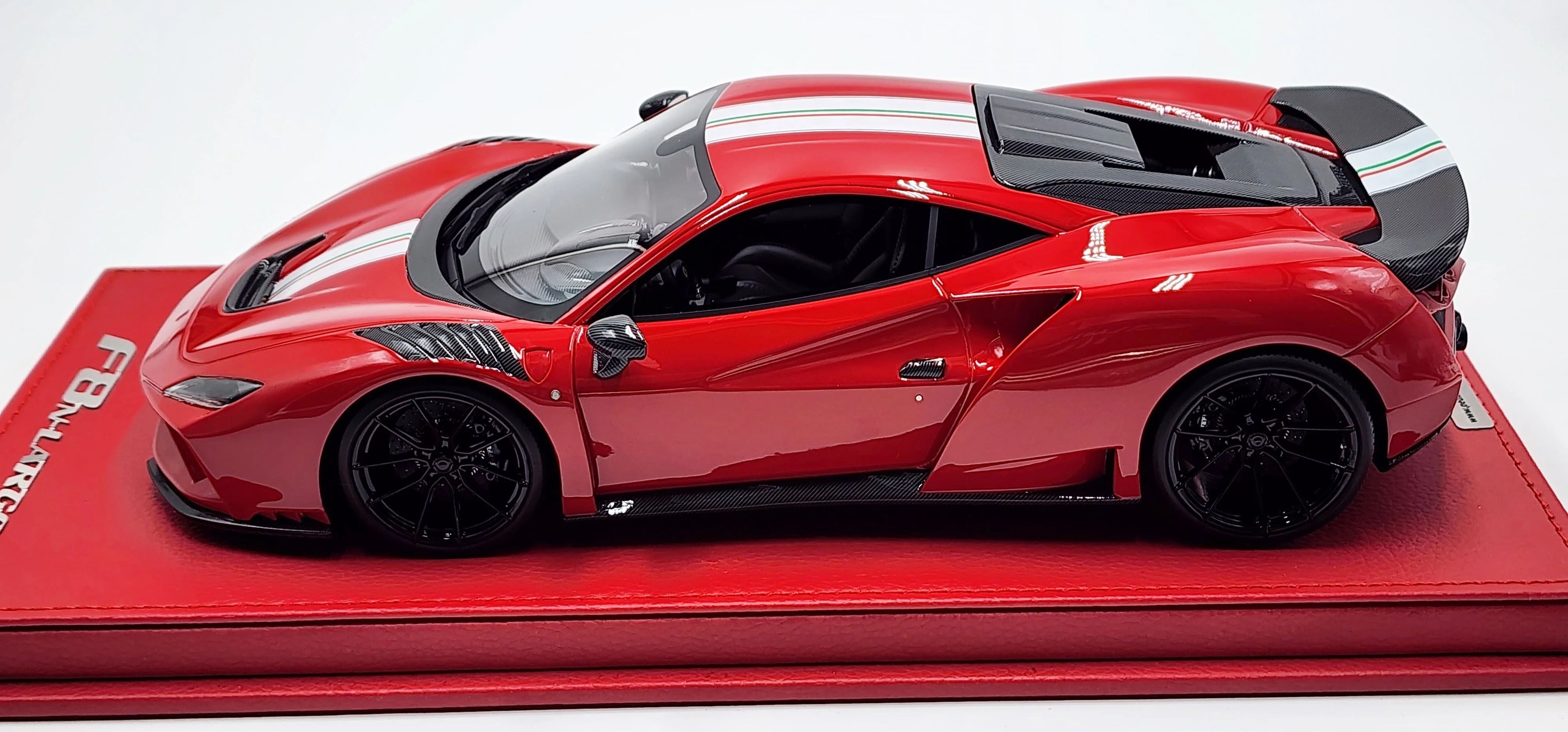 Peako Ferrari Novitec F8 N-Largo Red Italian Stripe - Limited 20 pcs