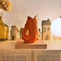 Fish ceramix vase terracotta