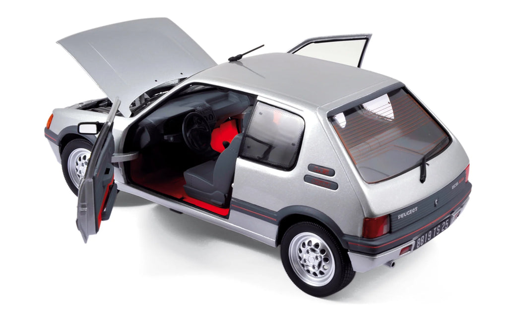 Peugeot 205 GTi 1.6 1988 Futura Grey 1:18