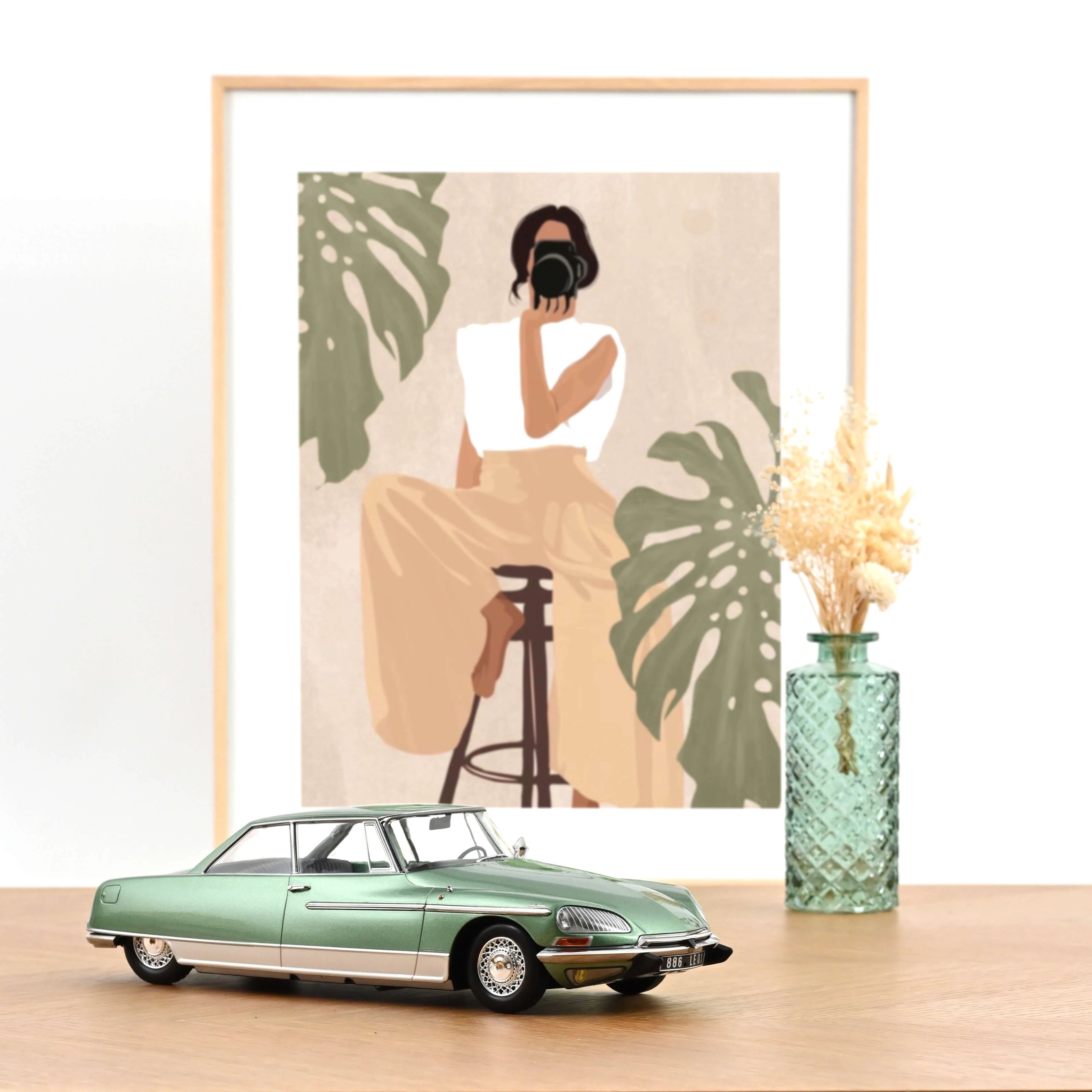 Citroën DS 21 Le Léman 1968 Vert métallisé 1:18 - 200 pcs