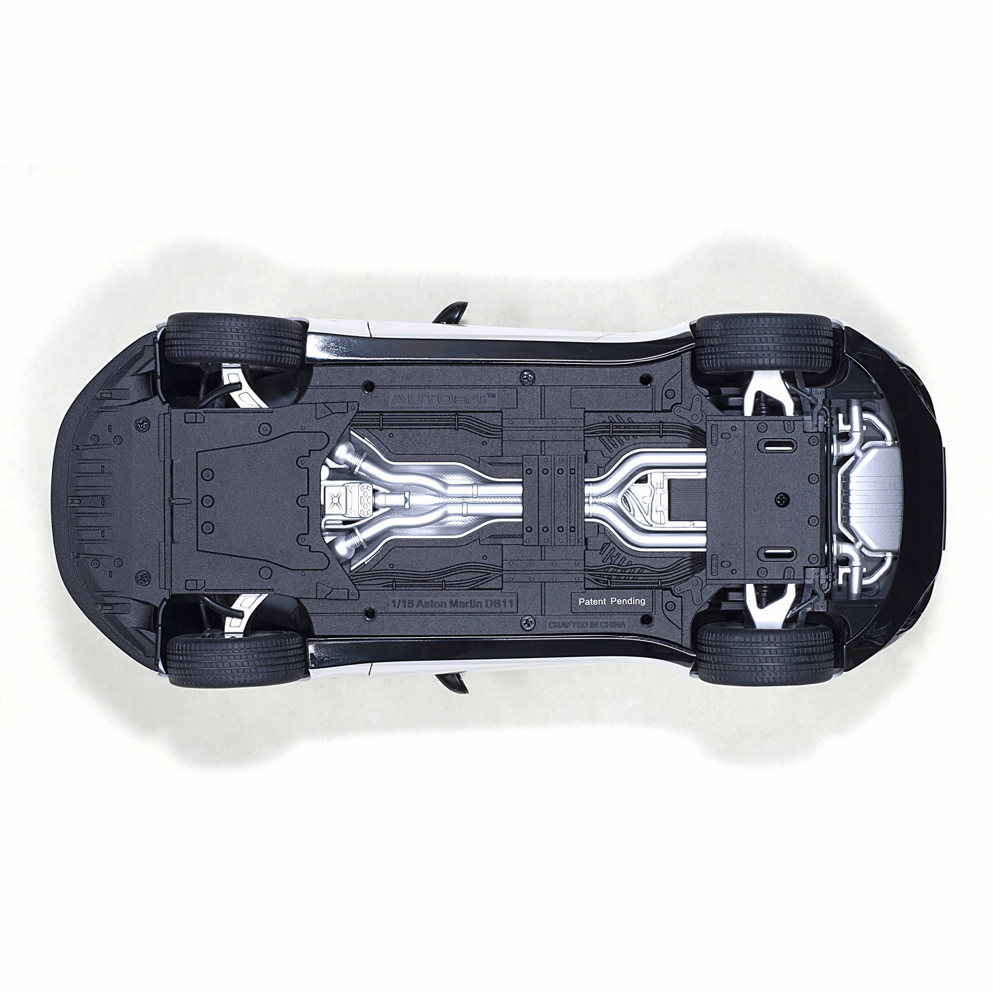 Aston Martin DB11 Morning Frost White 1:18