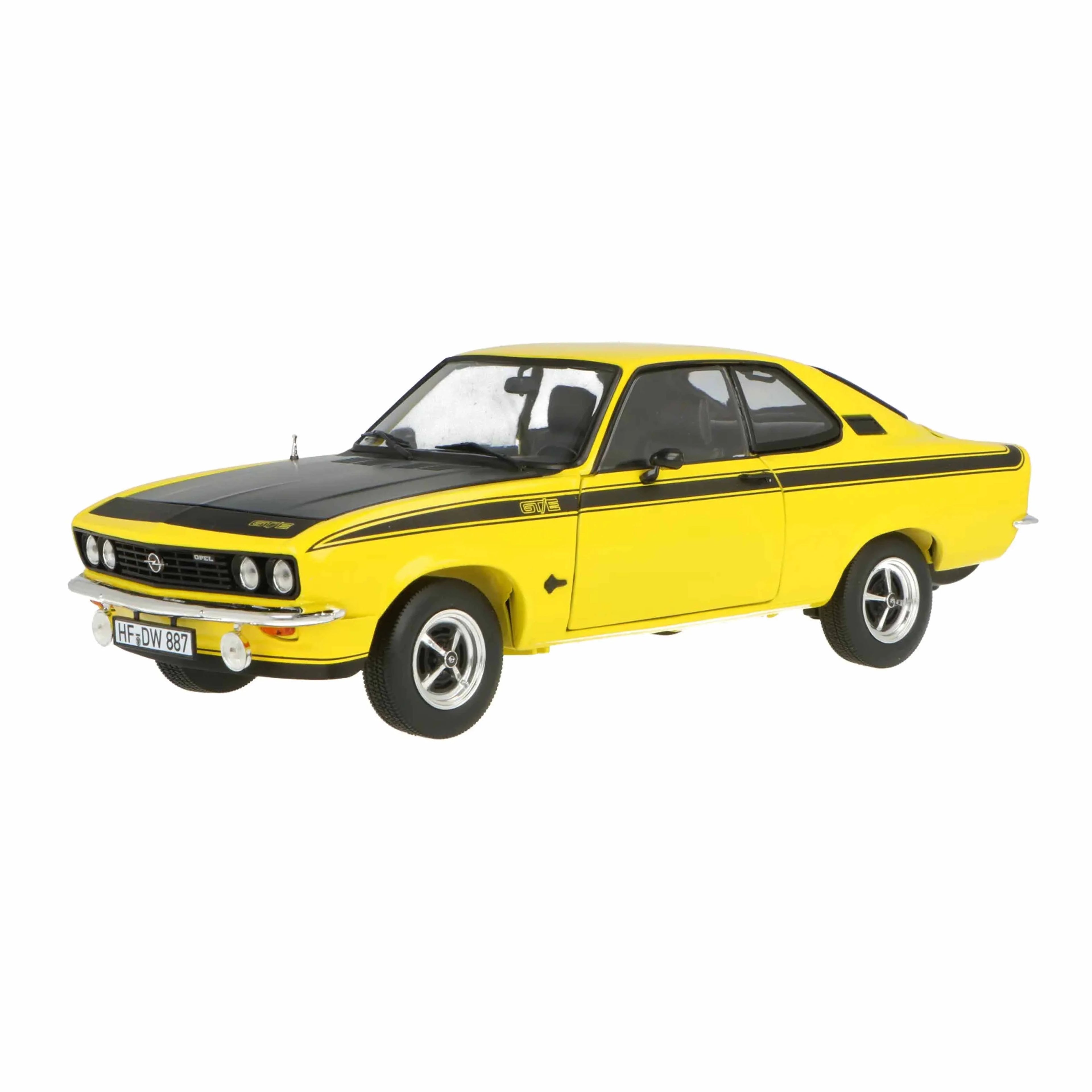 Opel Manta A GT/E 1975 Zitronengelb 1:18