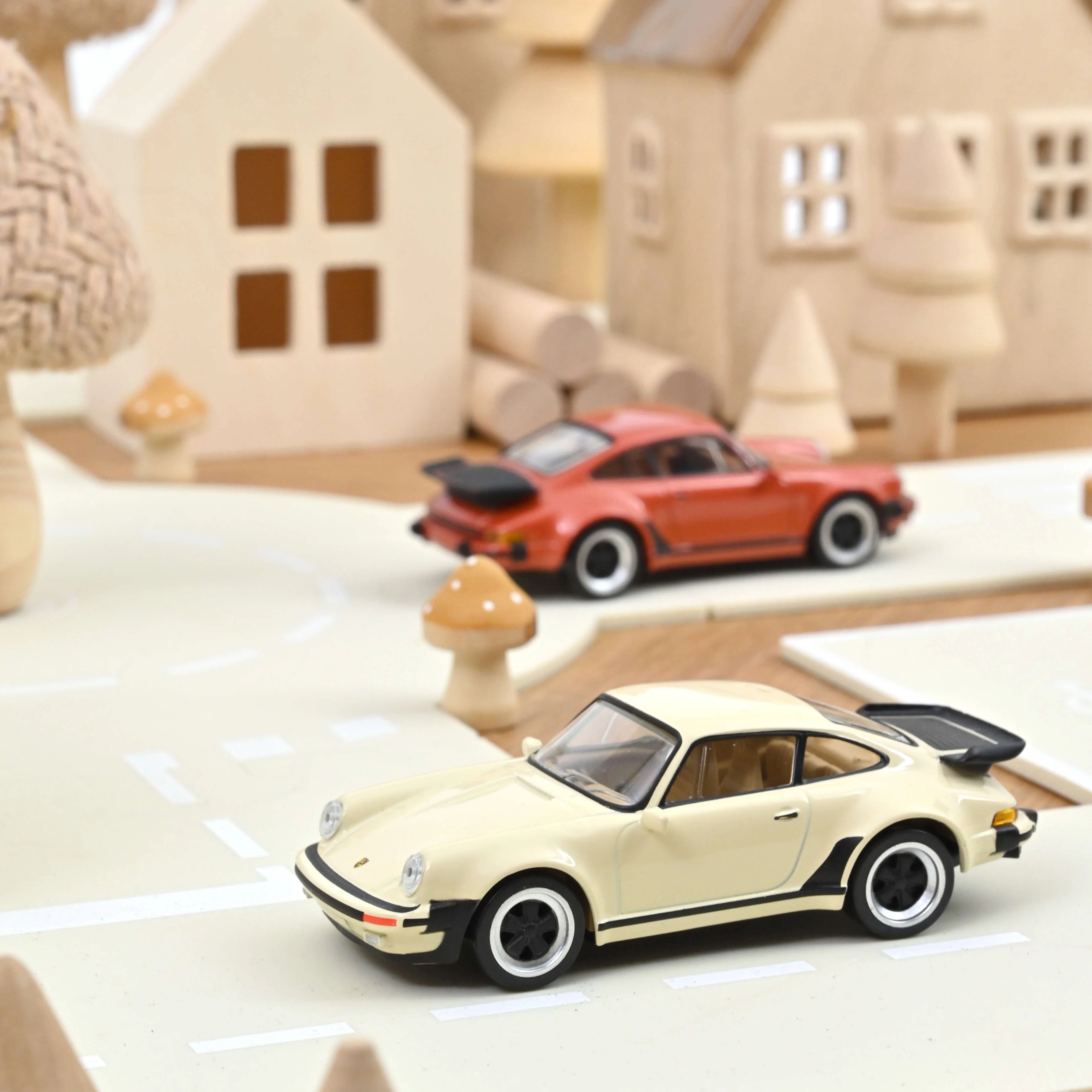 Porsche 911 Turbo 1978 Beige Jet-car 1:43
