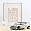 VW Golf GTI 2013 Reflex Silver 1:18