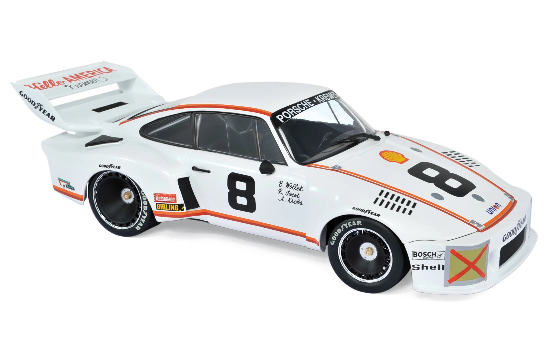 Porsche 935 1977 Daytona 24h 8 Joest/Wollek/Krebs 1:18