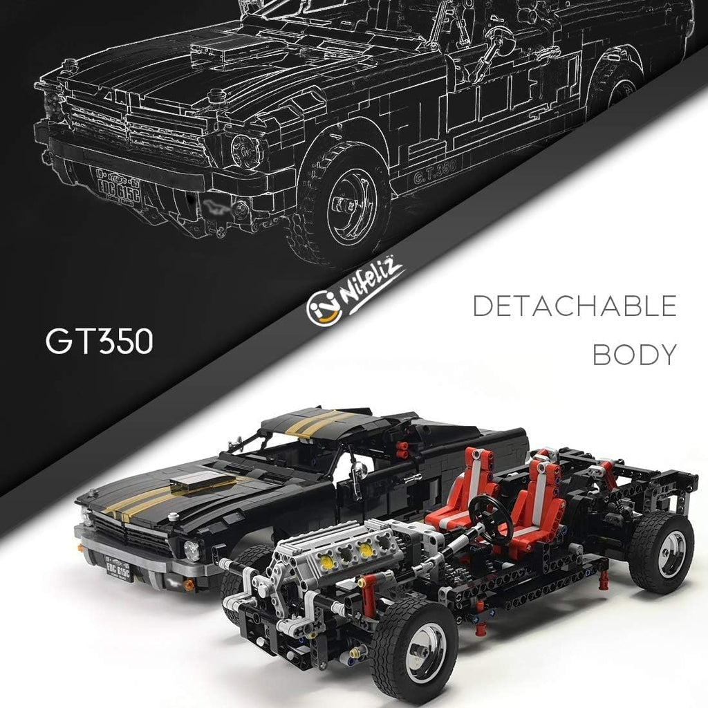 Nifeliz Muscle Car 1965s GT350 Race (1817 PCS, NF10520)