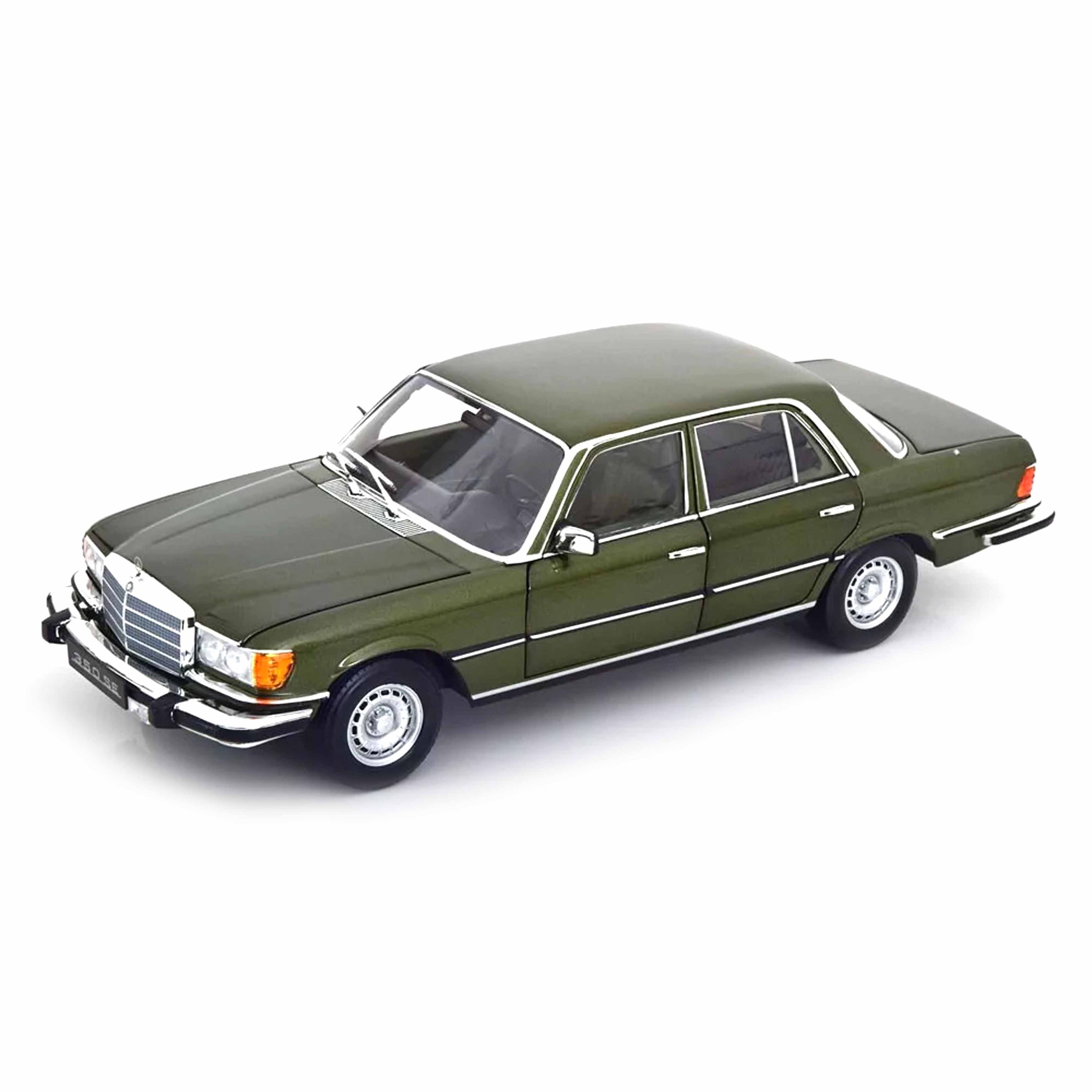 Mercedes-Benz 350 SE 1973 Vert métallisé Version US 1/18