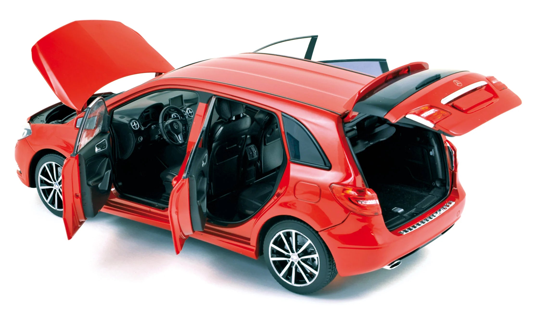 Mercedes-Benz B-Klasse 2011 Red 1:18 - 1000pcs