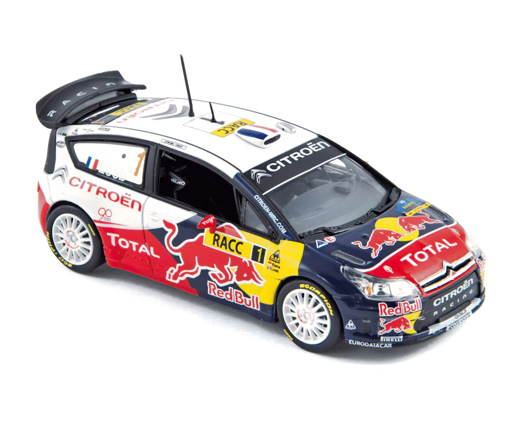 Citroën C4 WRC 2009 Rallye Katalonien 1 Loeb/Elena 1:43