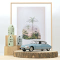 Citroën DS 23 Pallas 1973 Blue/Silver 1:18 - 400pcs