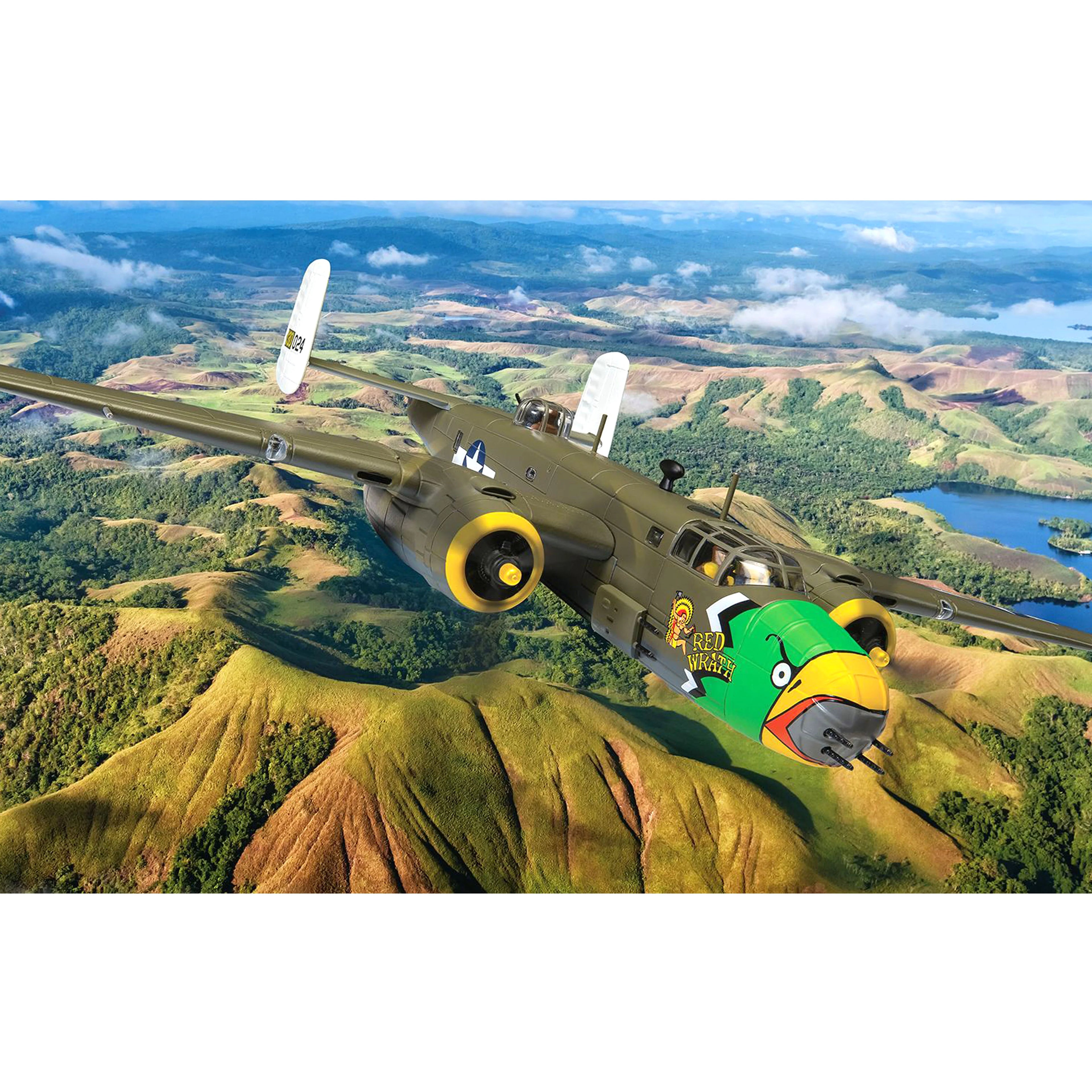 North American B-25D Mitchell, 'Red Wrath' February 1944 1:72