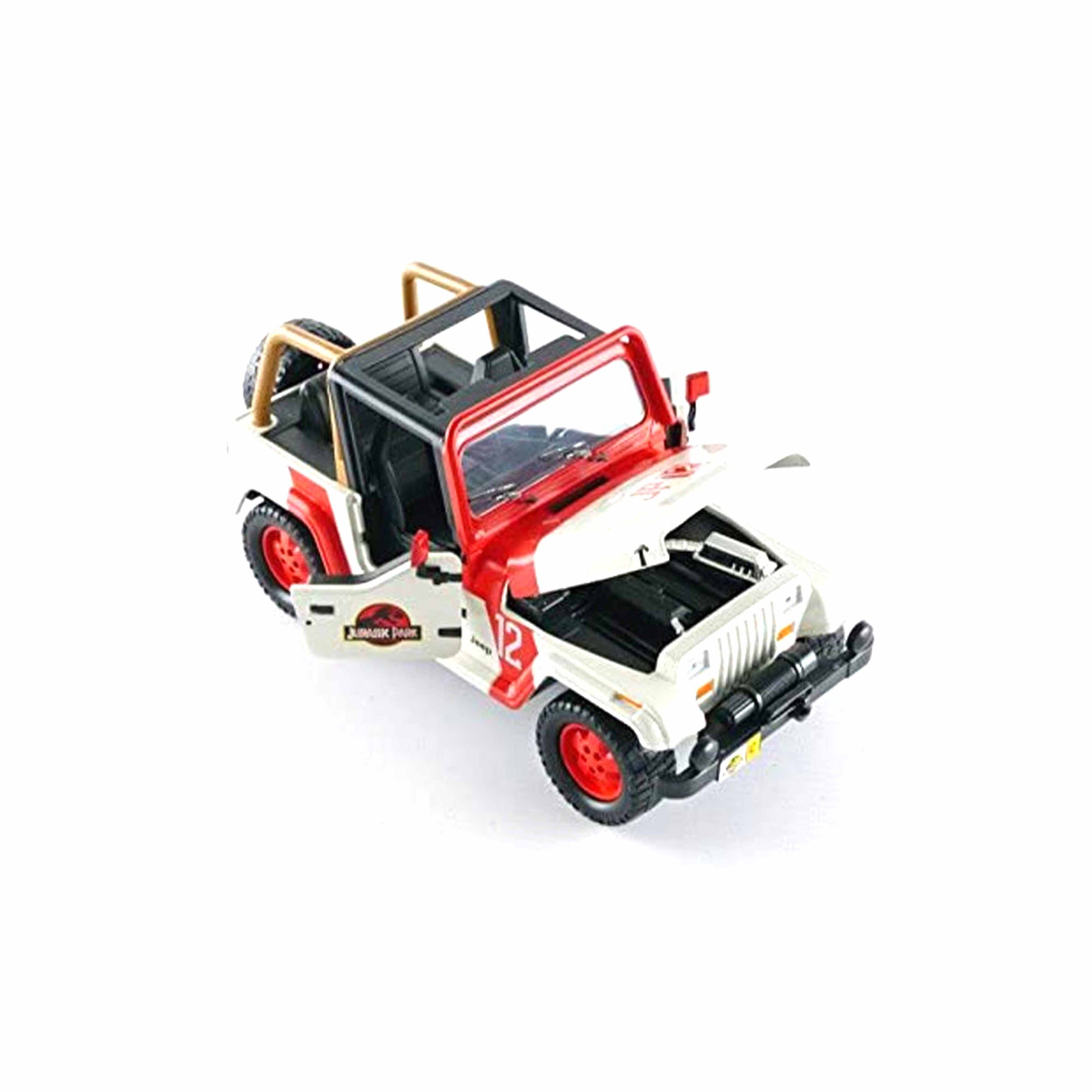 Jeep Wrangler Jurassic Park Camouflage Hollywood Rides 1992 1:24
