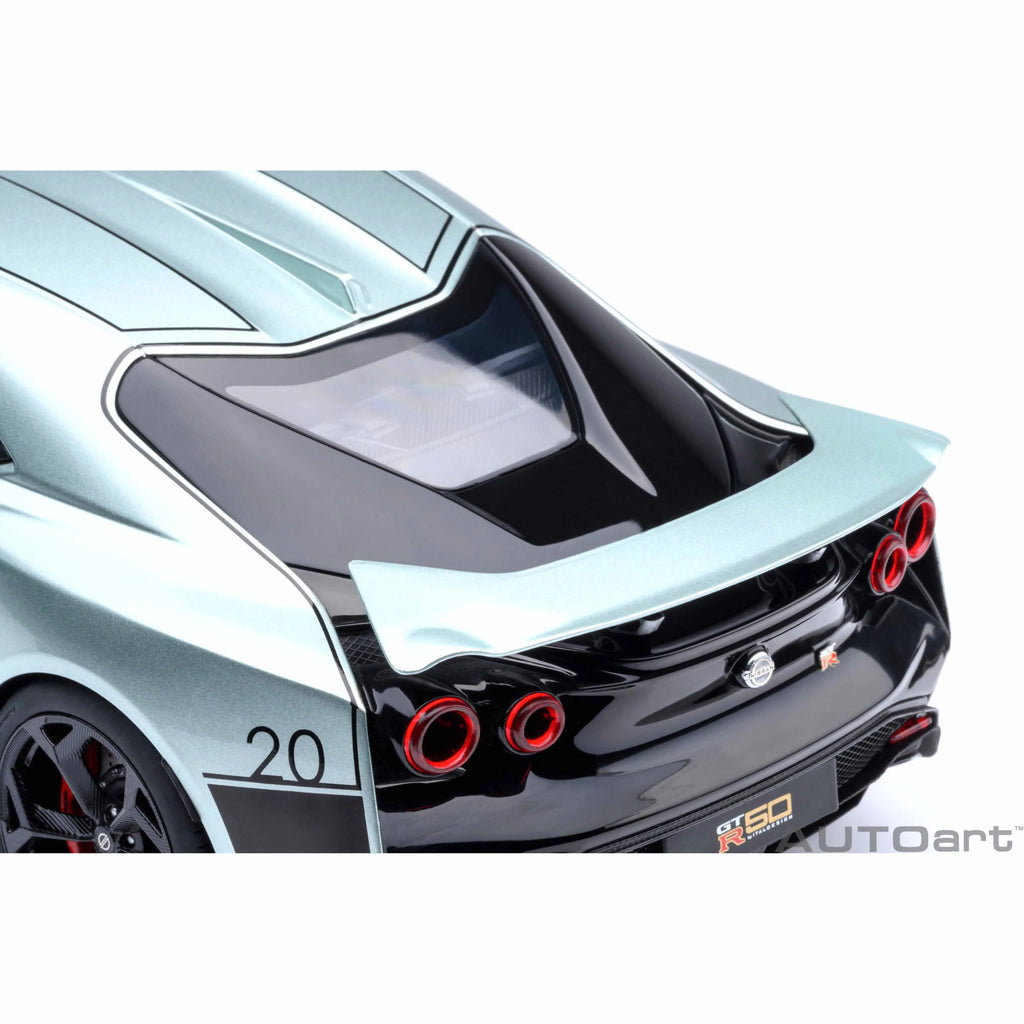 Nissan GT-R50 by Italdesign Metallic Green and Black 1/18