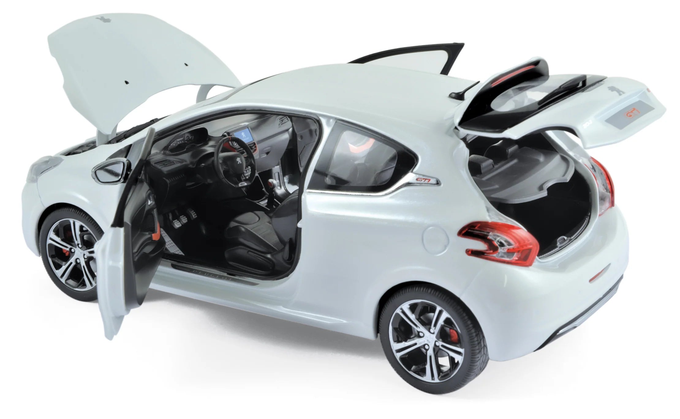 Peugeot 208 GTi 2013 Pearl White 1:18