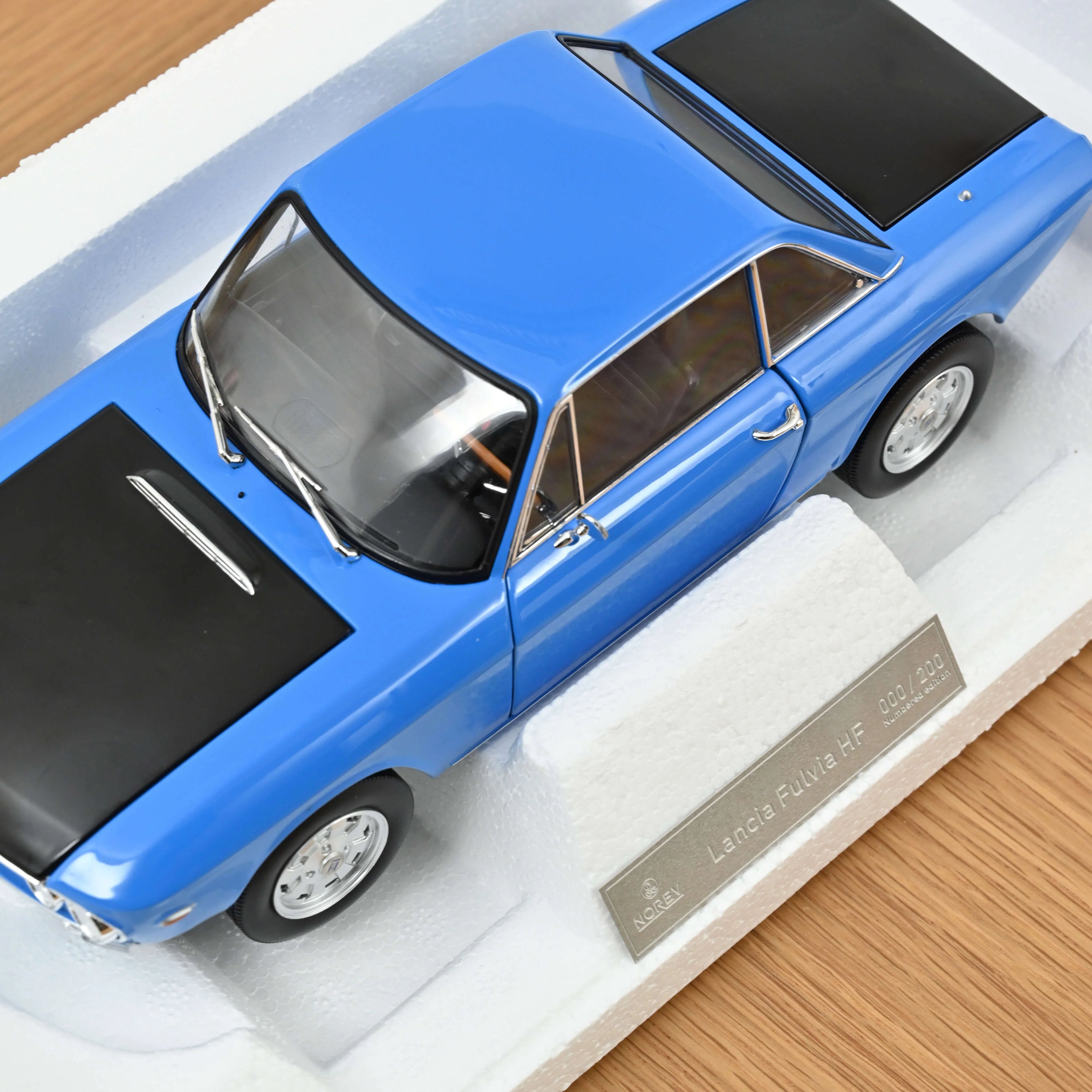 Lancia Fulvia 1600 HF 1971 Medium Blue 1:18 - 200pcs