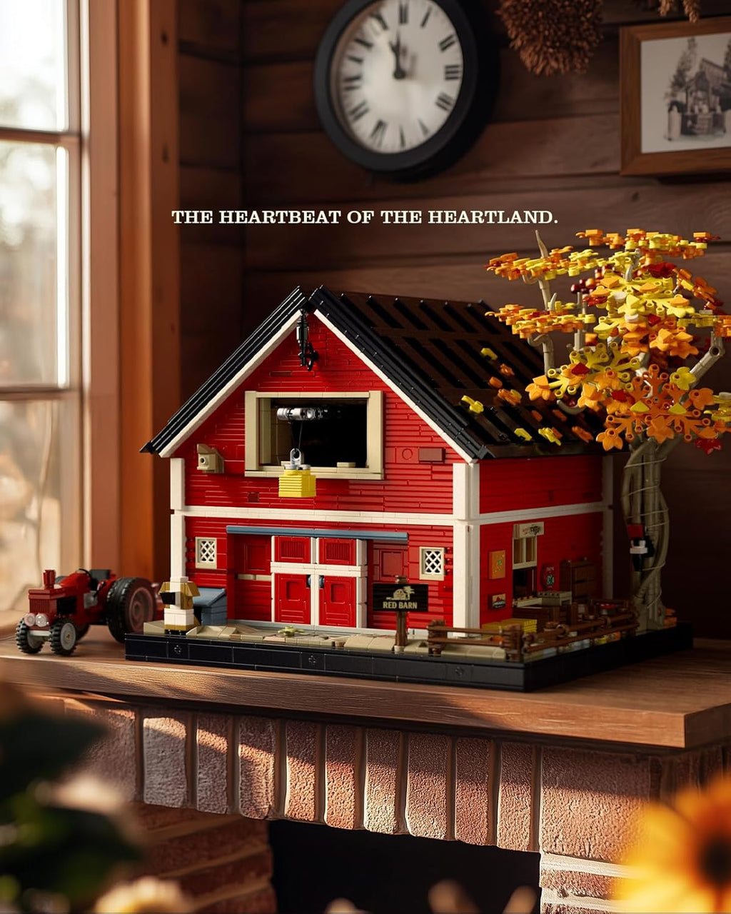 Nifeliz Red Barn (3507 PCS, NF10314)