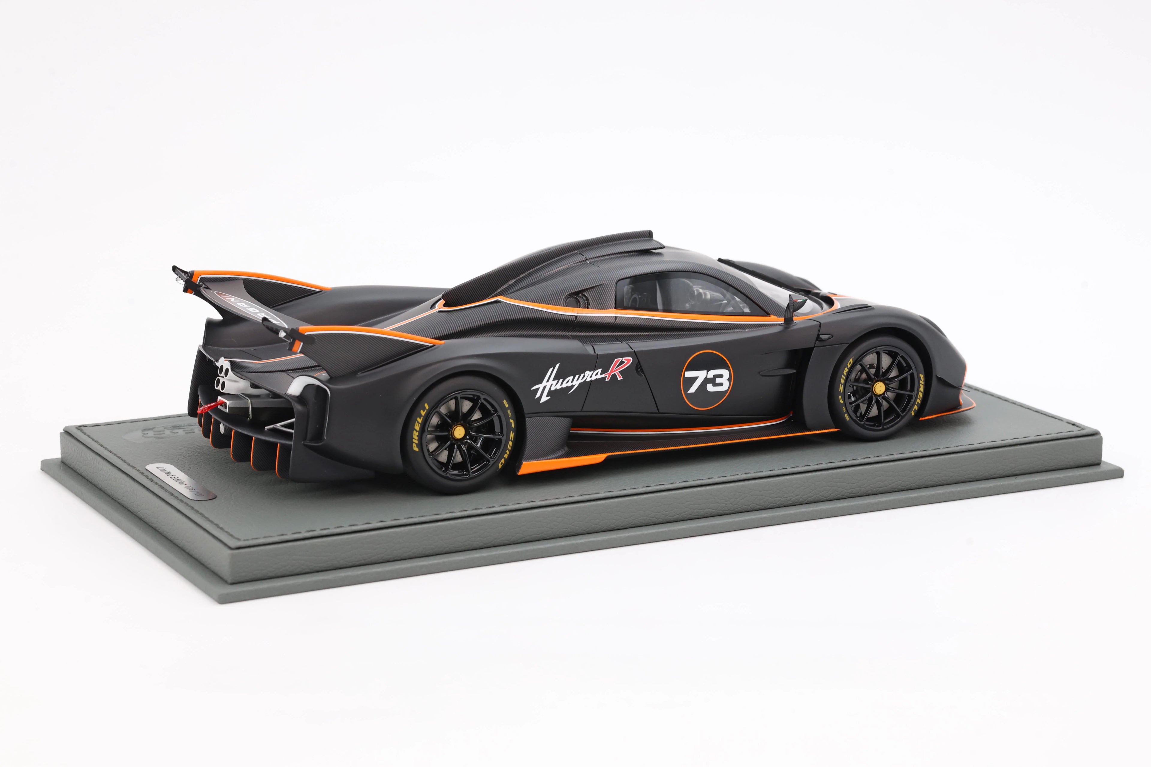BBR Pagani Huayra R Matt black carbon and matt black - Limited 100 pcs