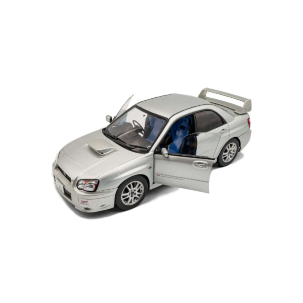 Subaru Impreza Wrx Sti Premium Silver Effect 1:18