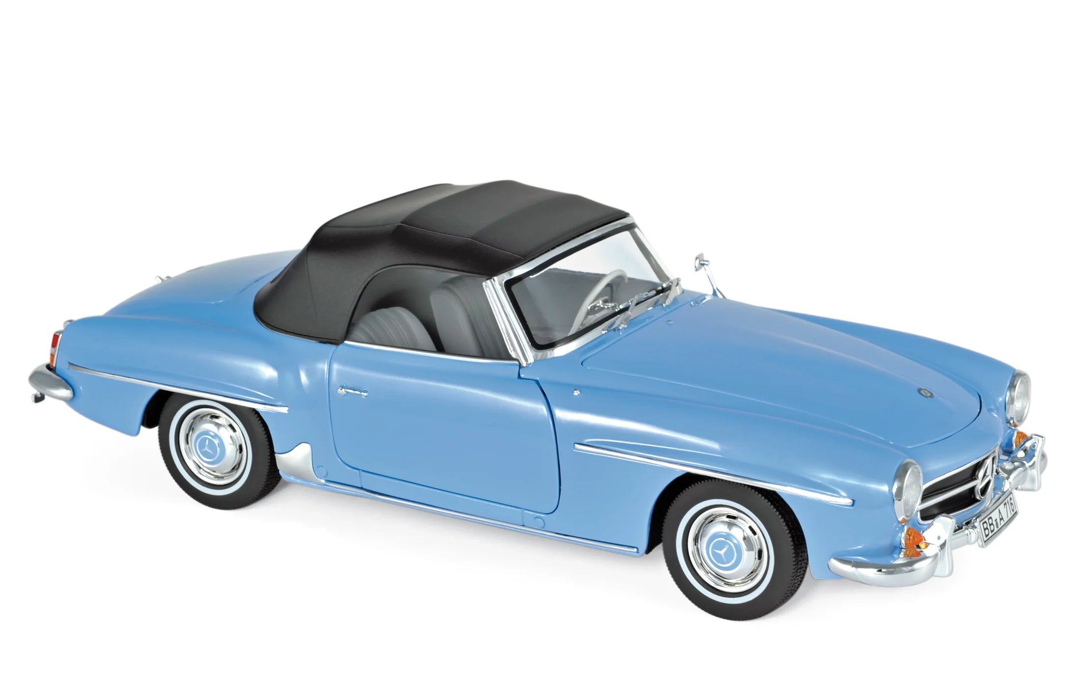 Mercedes-Benz 190 SL 1955 Blue 1:18