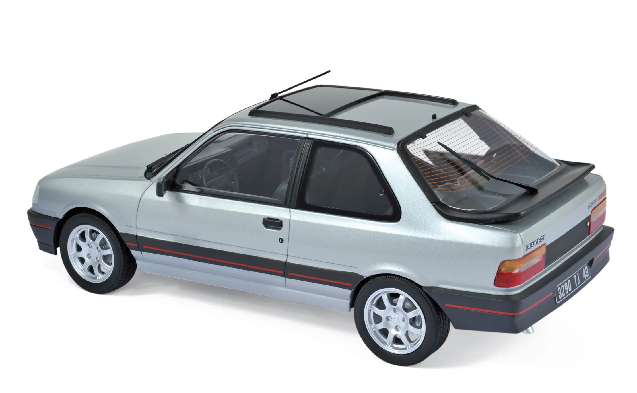Peugeot 309 GTi 1987 Gris Futura 1:18