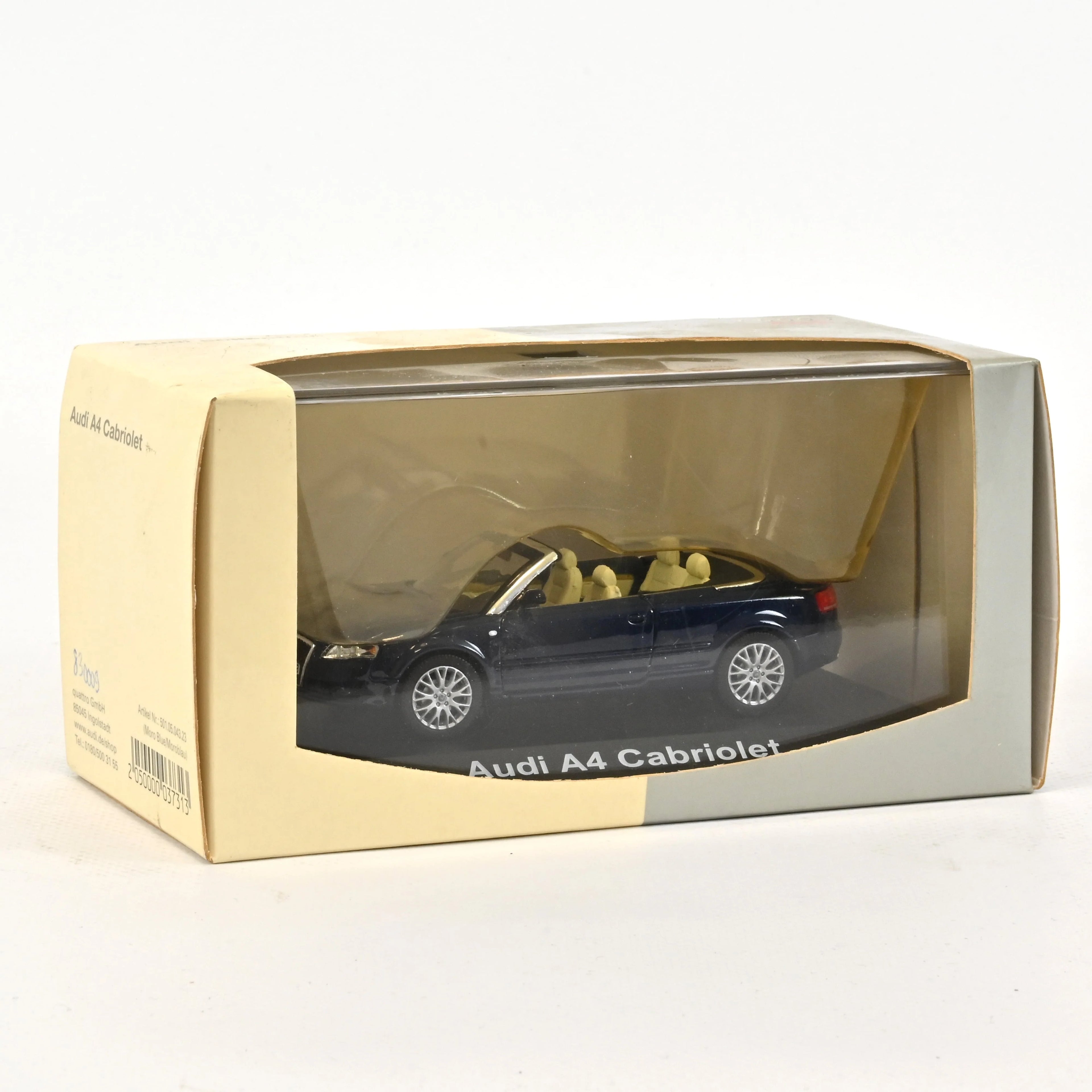 Audi A4 Cabriolet Blue 2006 1:43