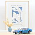 Alpine A310 1600 VE 1972 Bleu Alpine 1:18