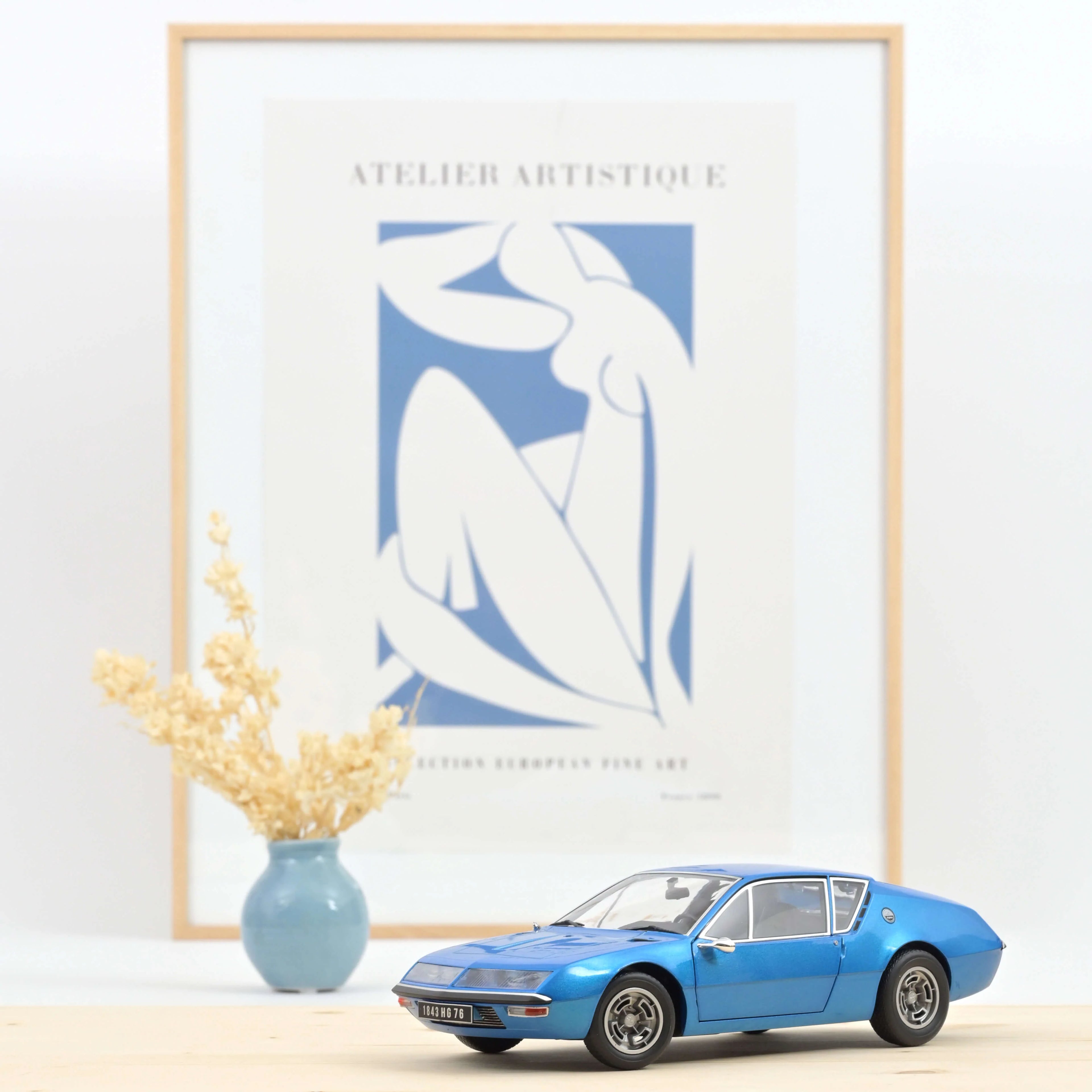 Alpine A310 1600 VE 1972 Bleu Alpine 1:18