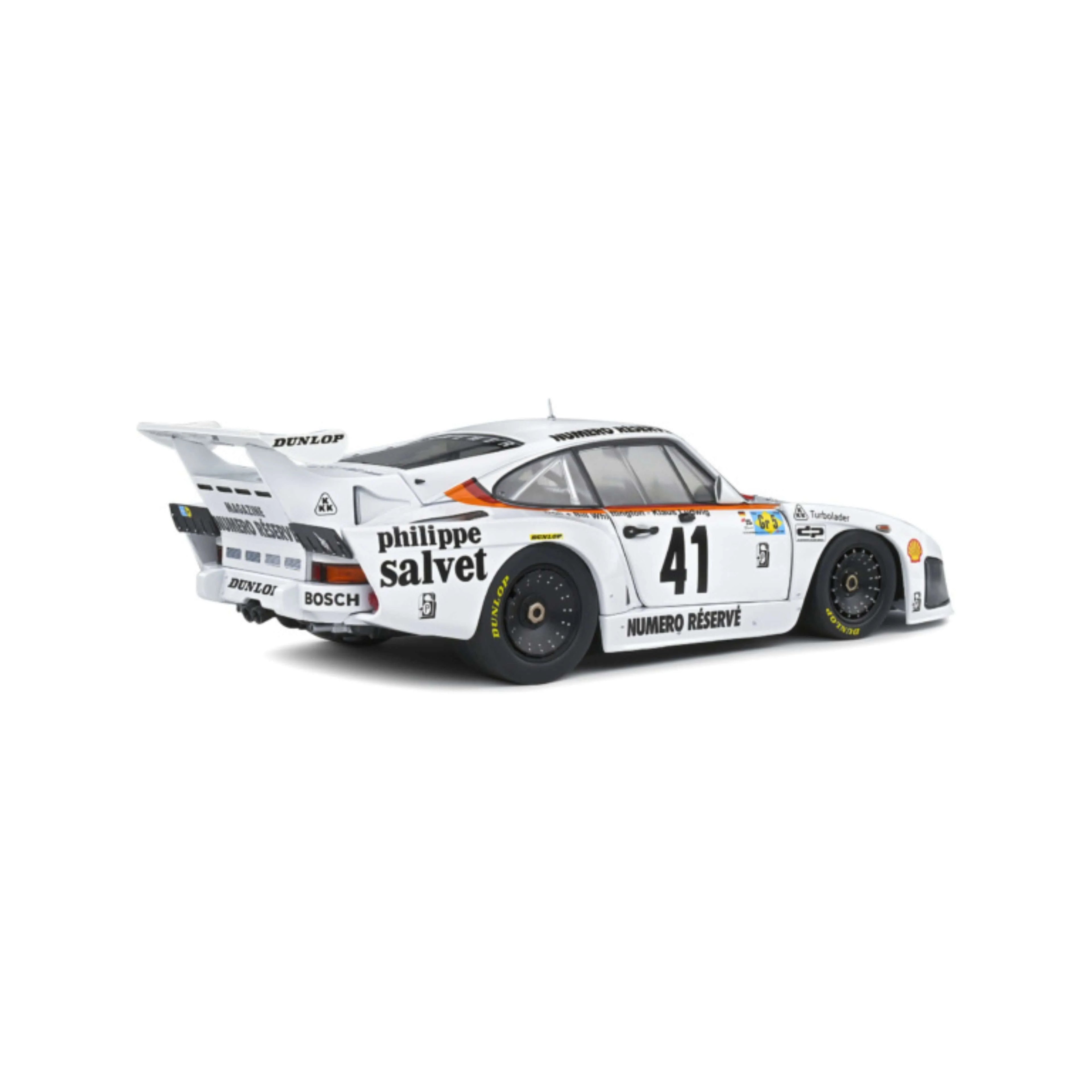 Porsche 935 K3 White -24h Le Mans-#41 Ludwig / Whittington 1:18