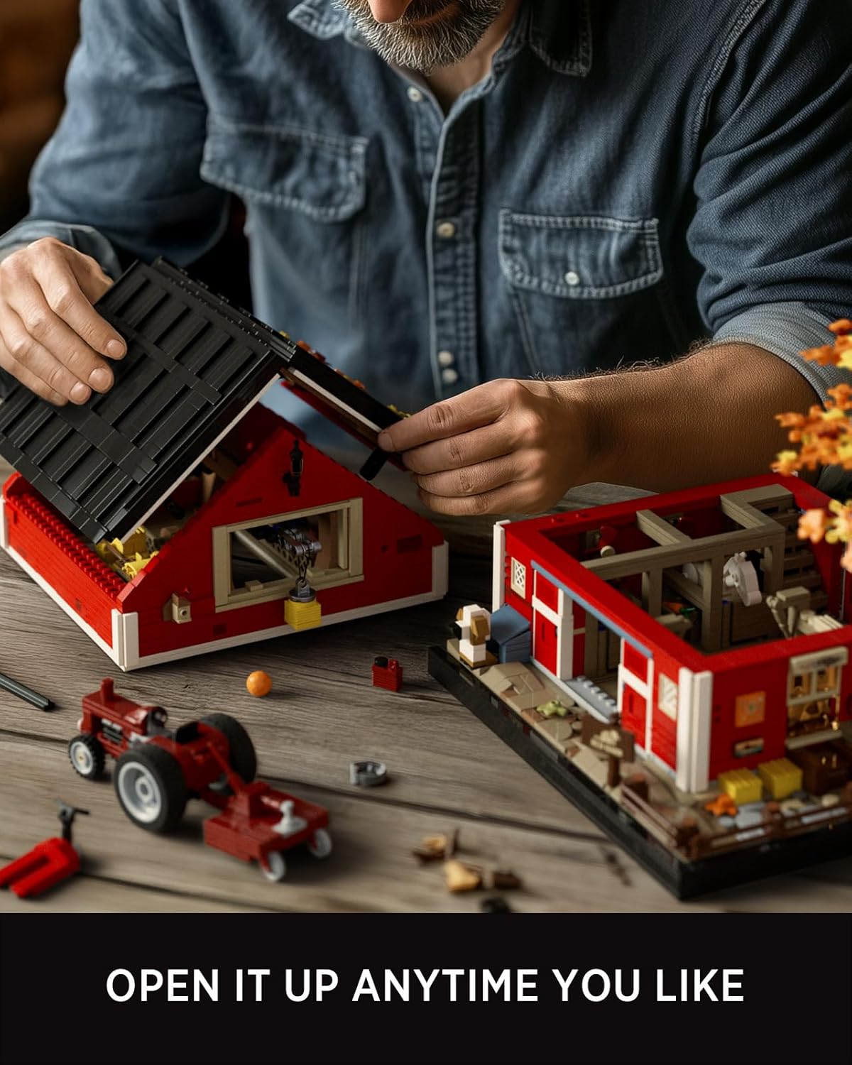 Nifeliz Red Barn (3507 PCS, NF10314)