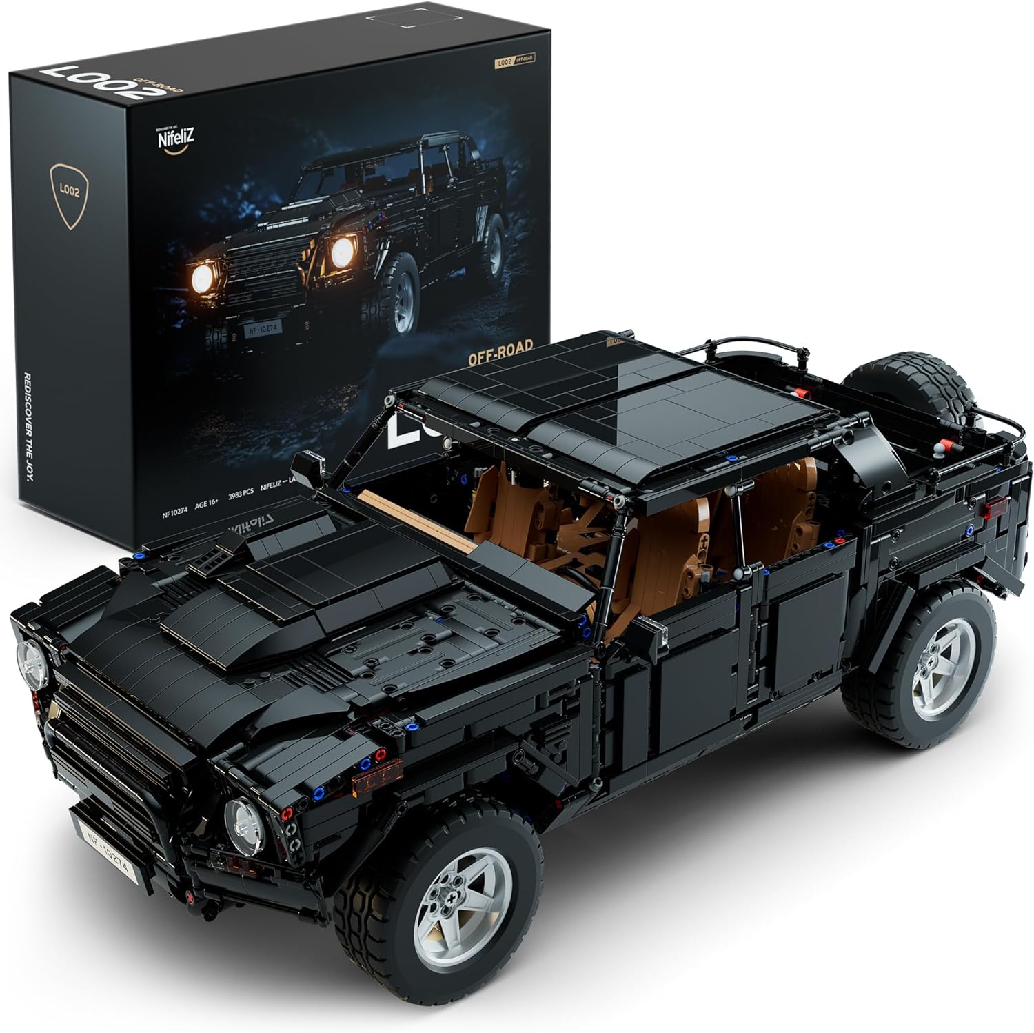 Nifeliz L002 Off-Road Car (3983 PCS, NF10274)
