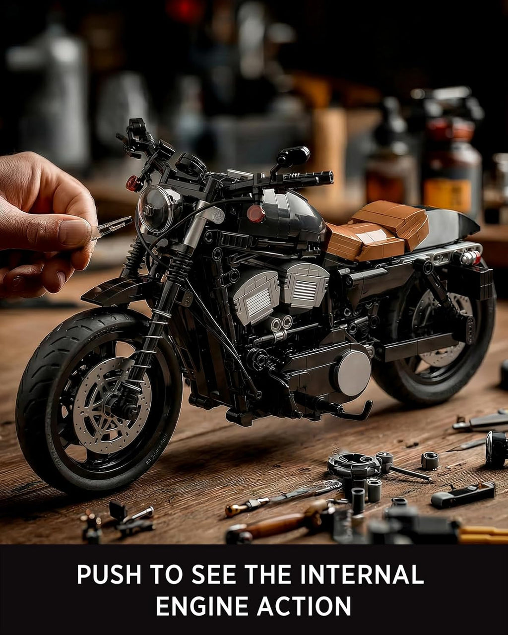 Nifeliz Iron 83 Motorcycle (827 PCS, NF10342)