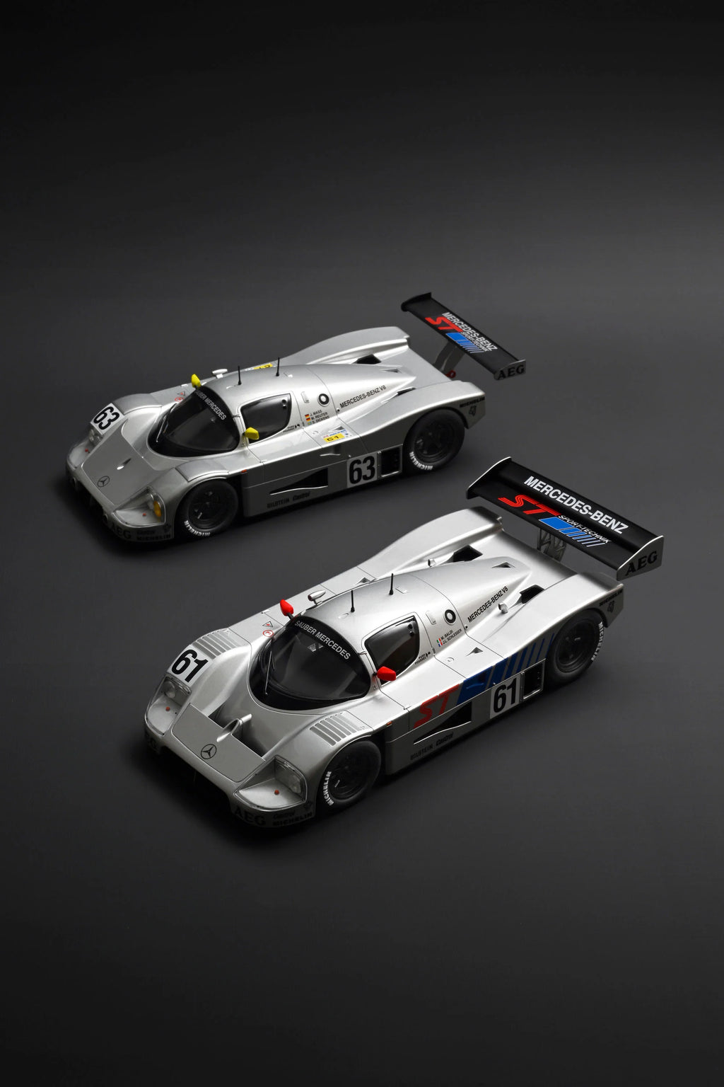 Sauber-Mercedes C9 1989 24H Le Mans 63 Maas/Reuter/Dickens 1:18