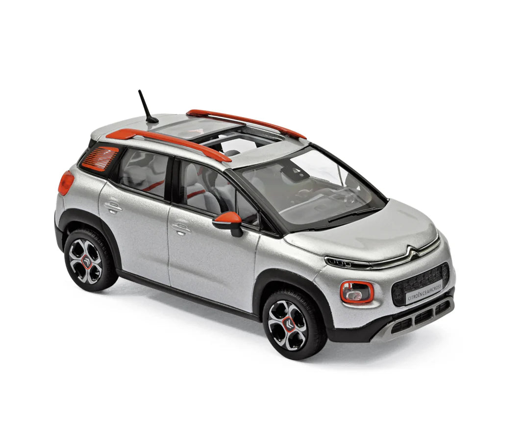 Citroën C3 Aircross 2017 Cosmic Silver&Orange deco 1:43