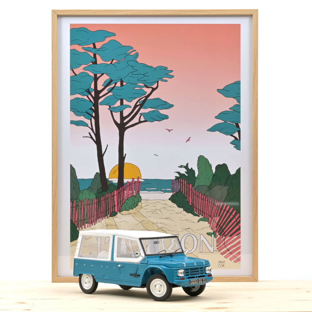 Citroën Méhari Blau 1:18 - 200 Stk.