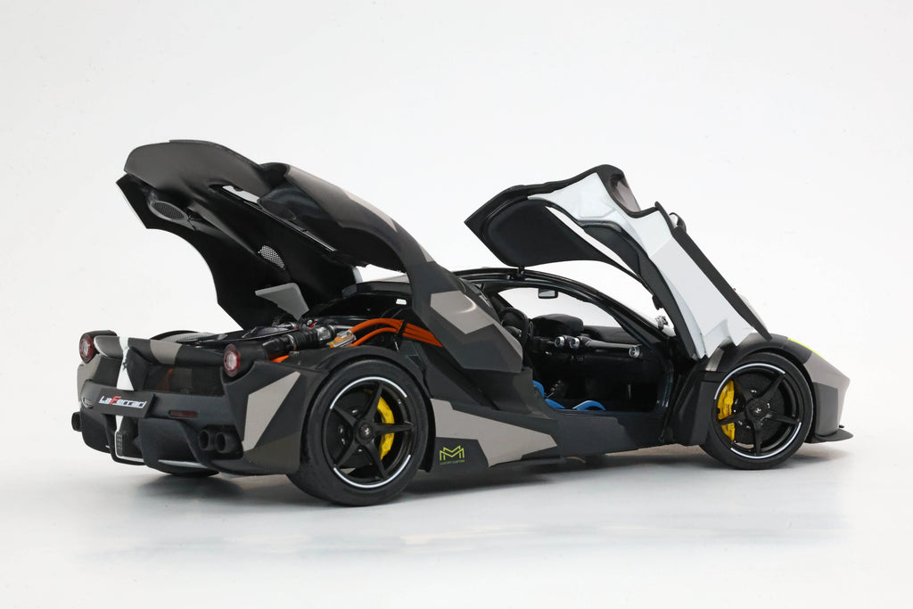 Pre-order BBR Ferrari LaFerrari Camouflage Fully Open Diecast - Limited 140 pcs